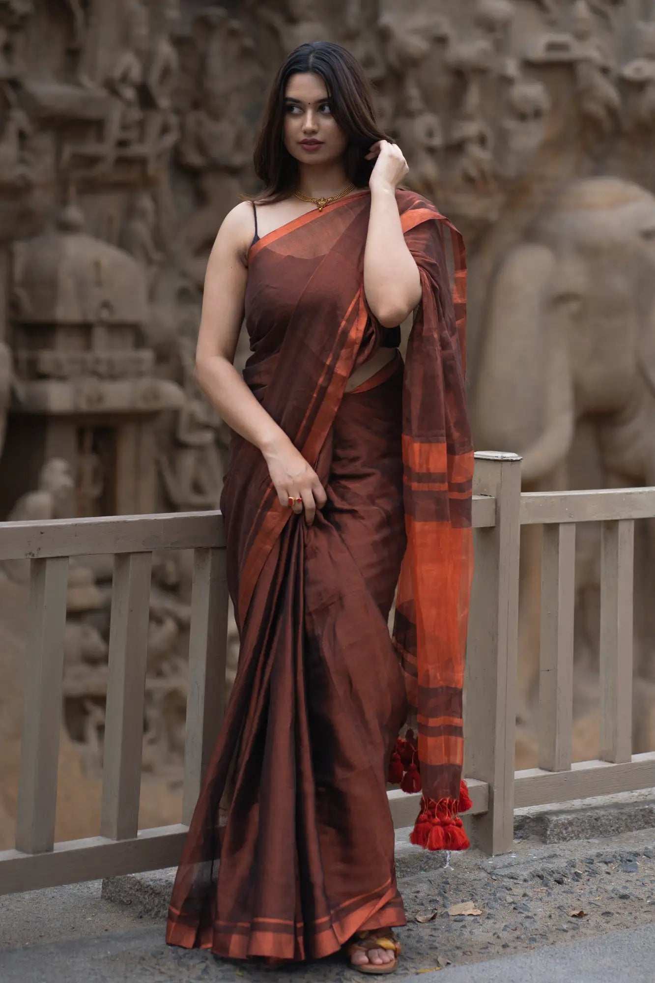 Subakrithu Tissue Silk Saree