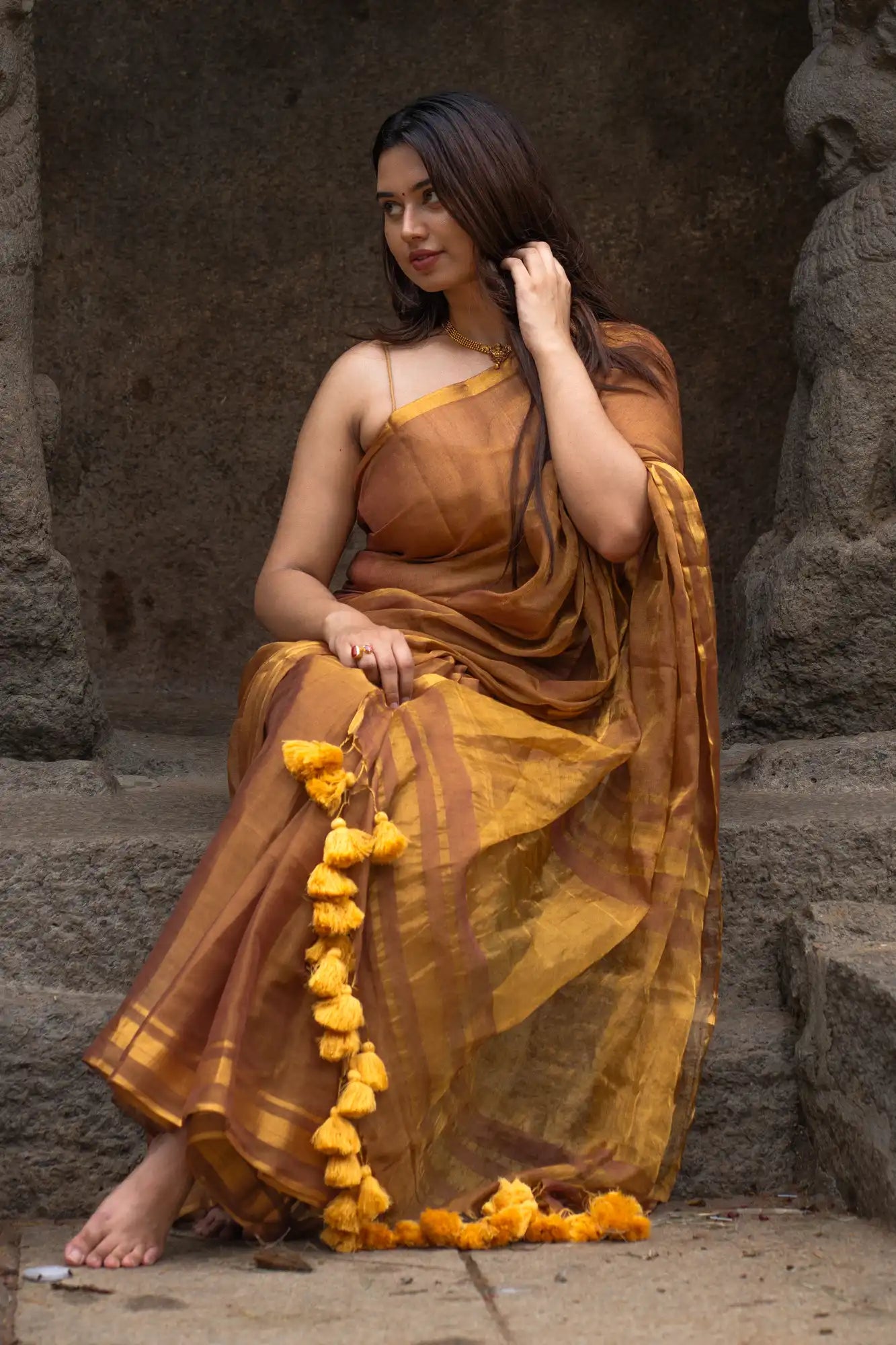 Pramathi Tissue Silk Saree