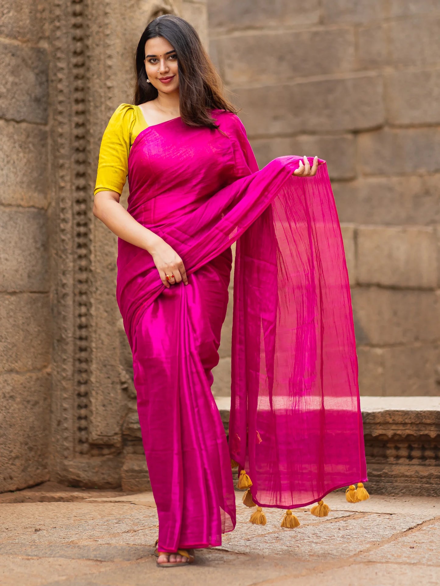 Charvi Tissue Cotton Saree