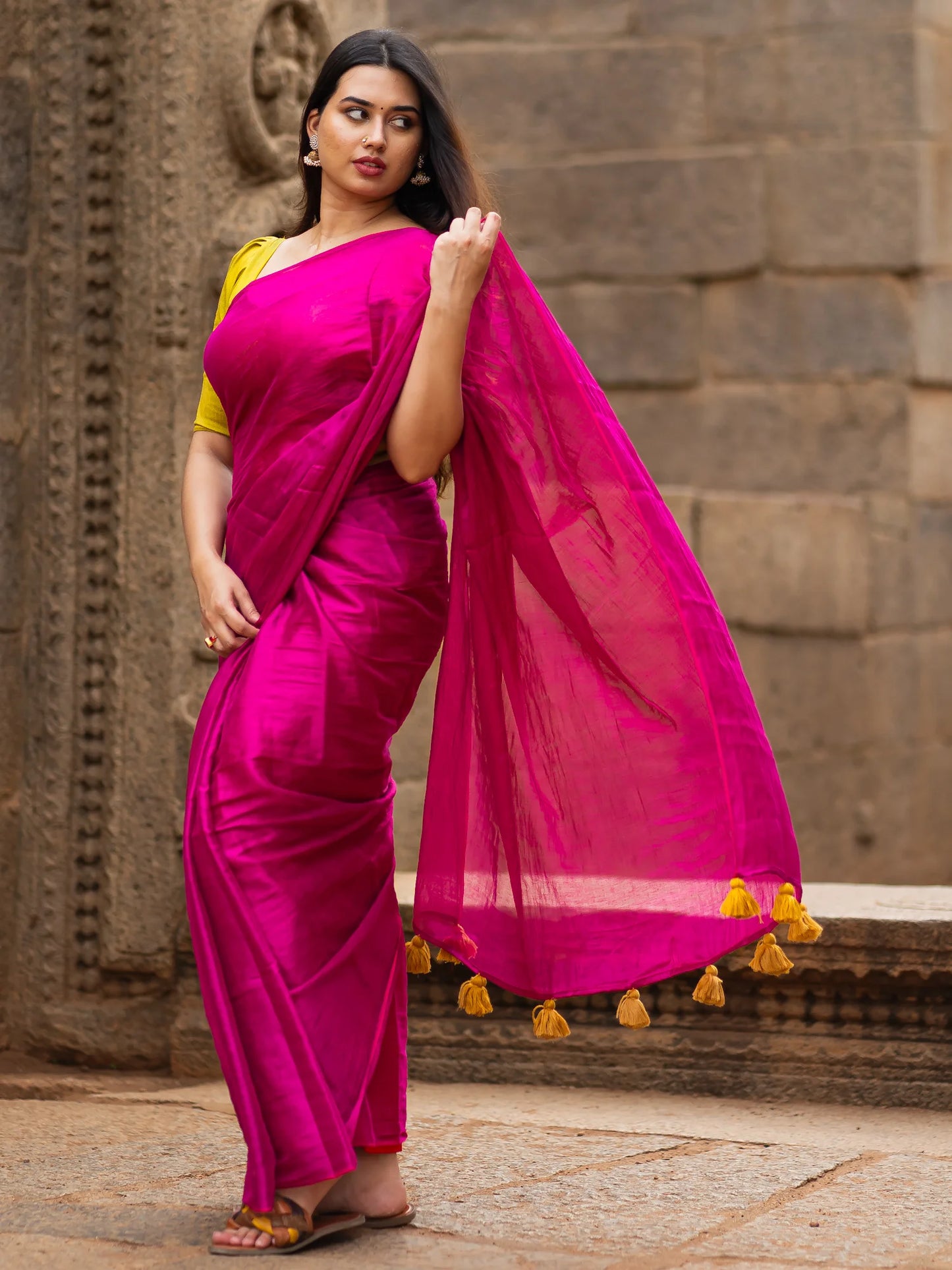 Charvi Tissue Cotton Saree