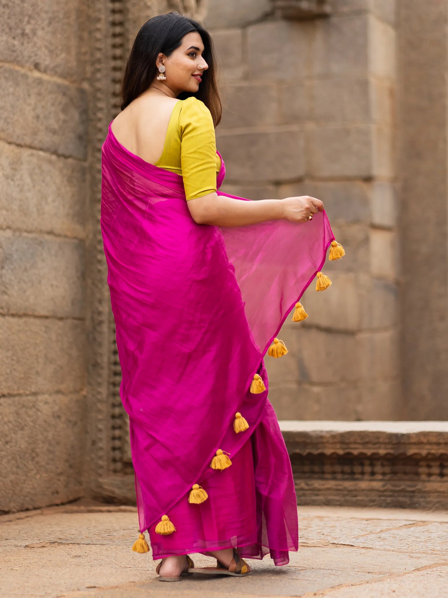 Charvi Tissue Cotton Saree