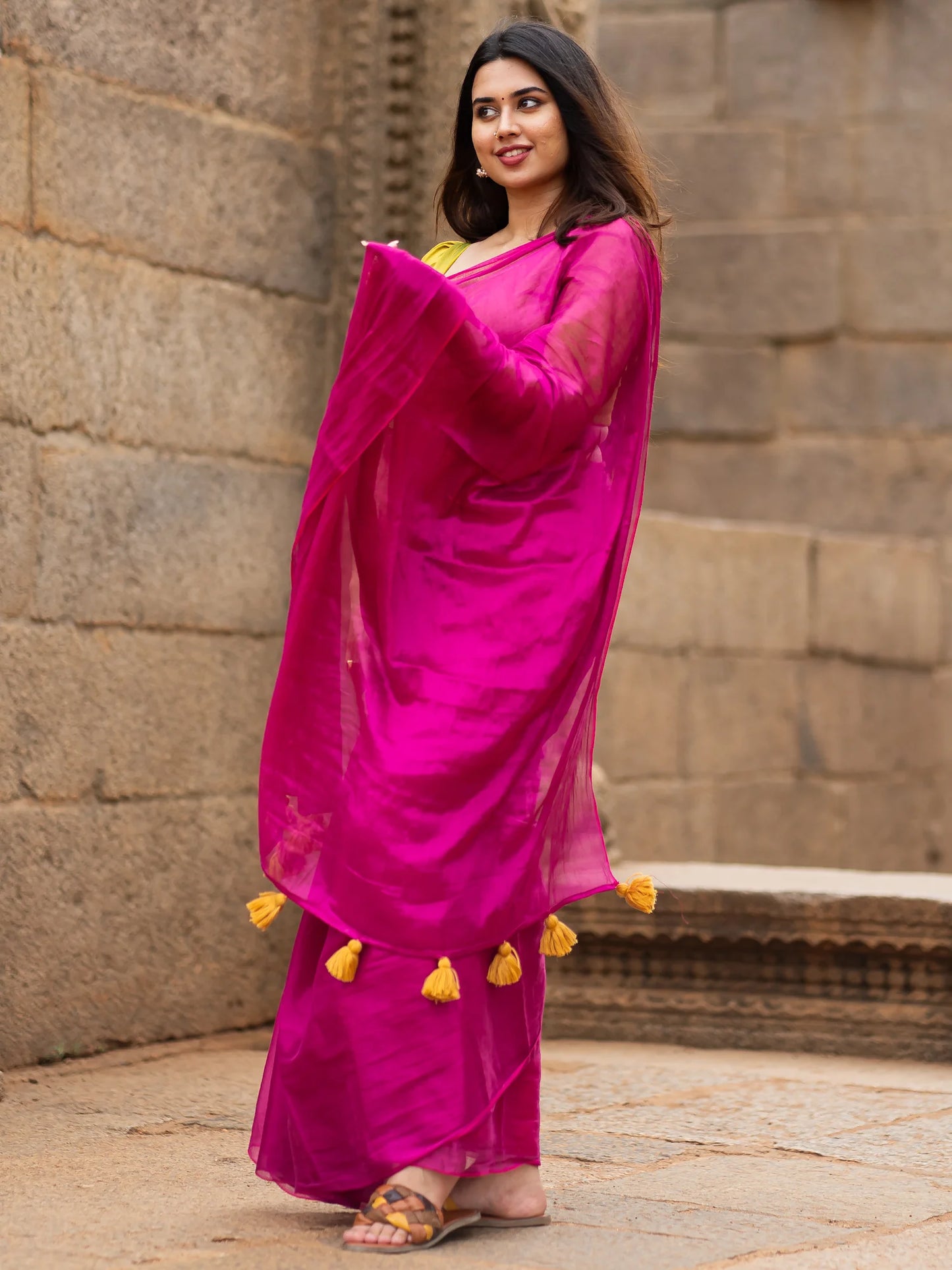 Charvi Tissue Cotton Saree