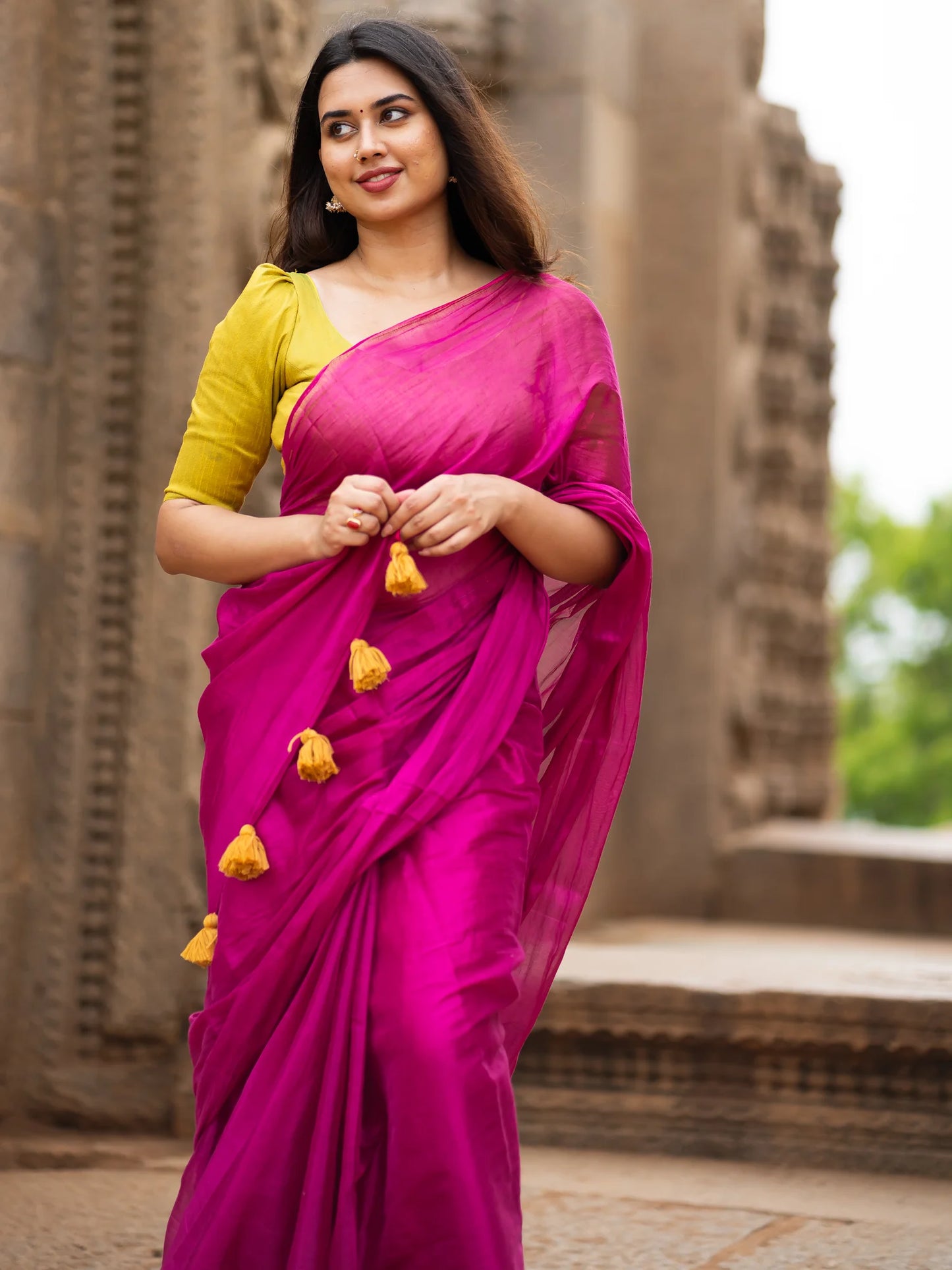 Charvi Tissue Cotton Saree