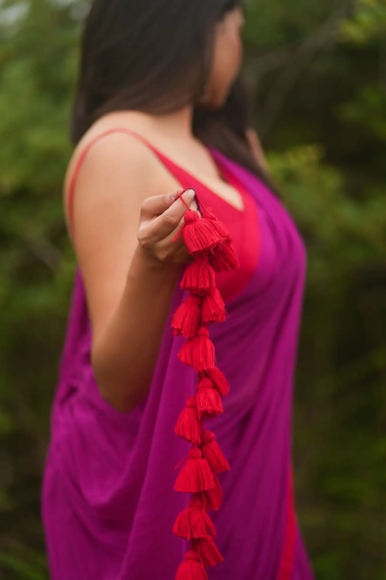 Dahlia Girl Saree