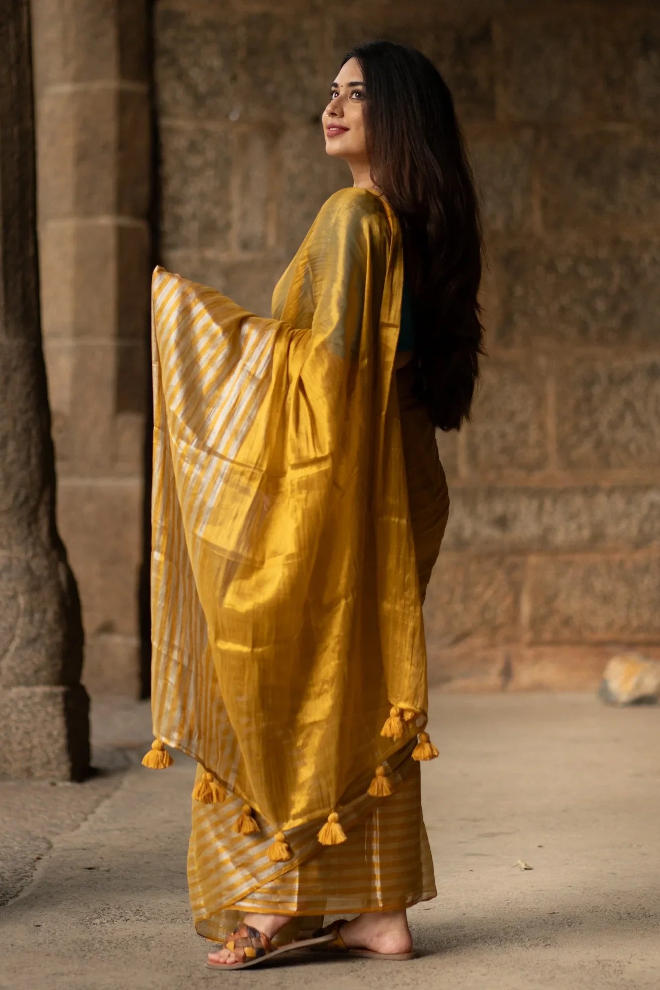 Dyuti Tissue Cotton Saree