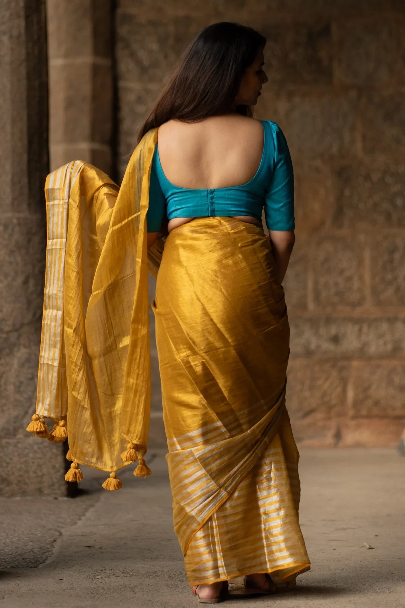 Dyuti Tissue Cotton Saree