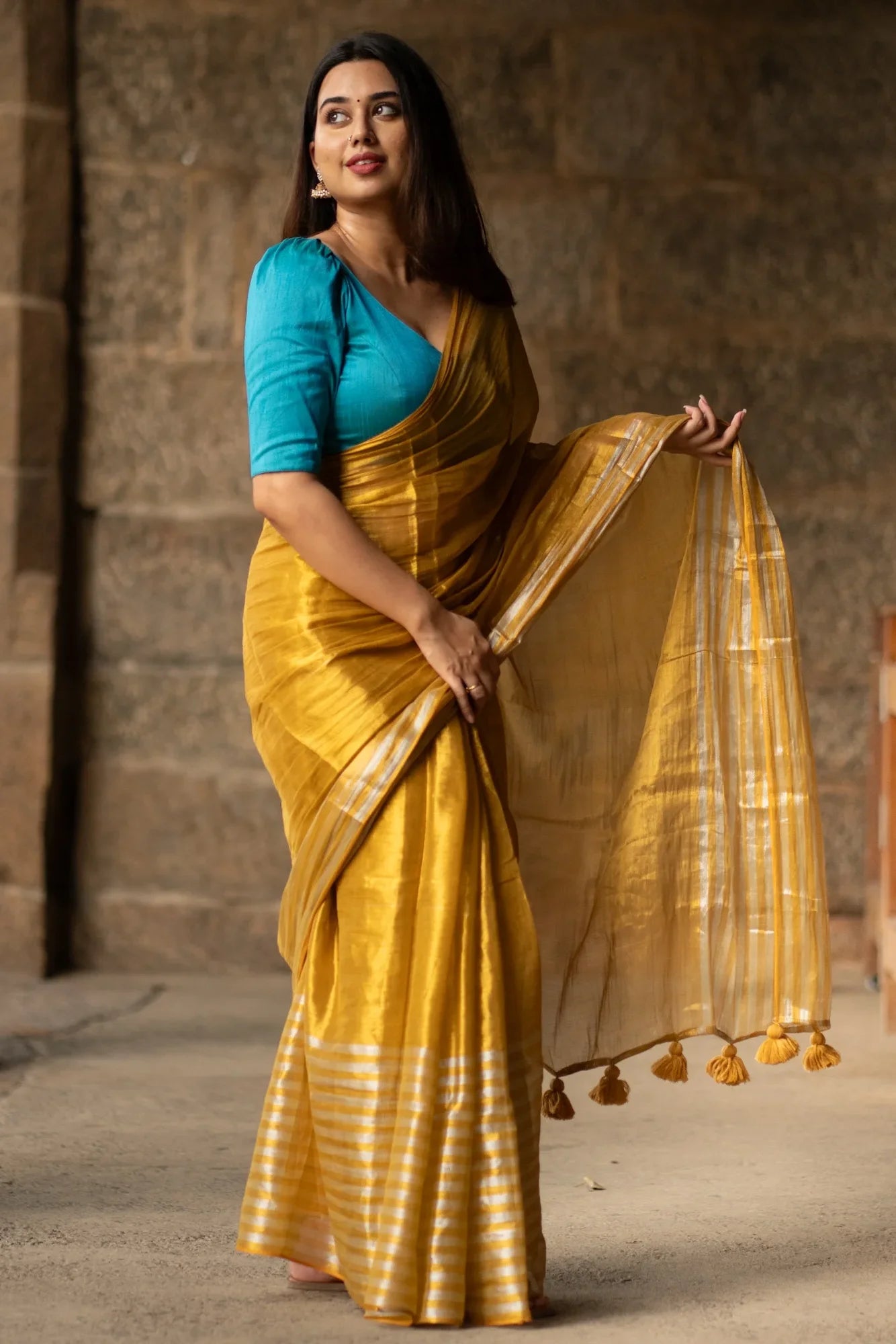 Dyuti Tissue Cotton Saree