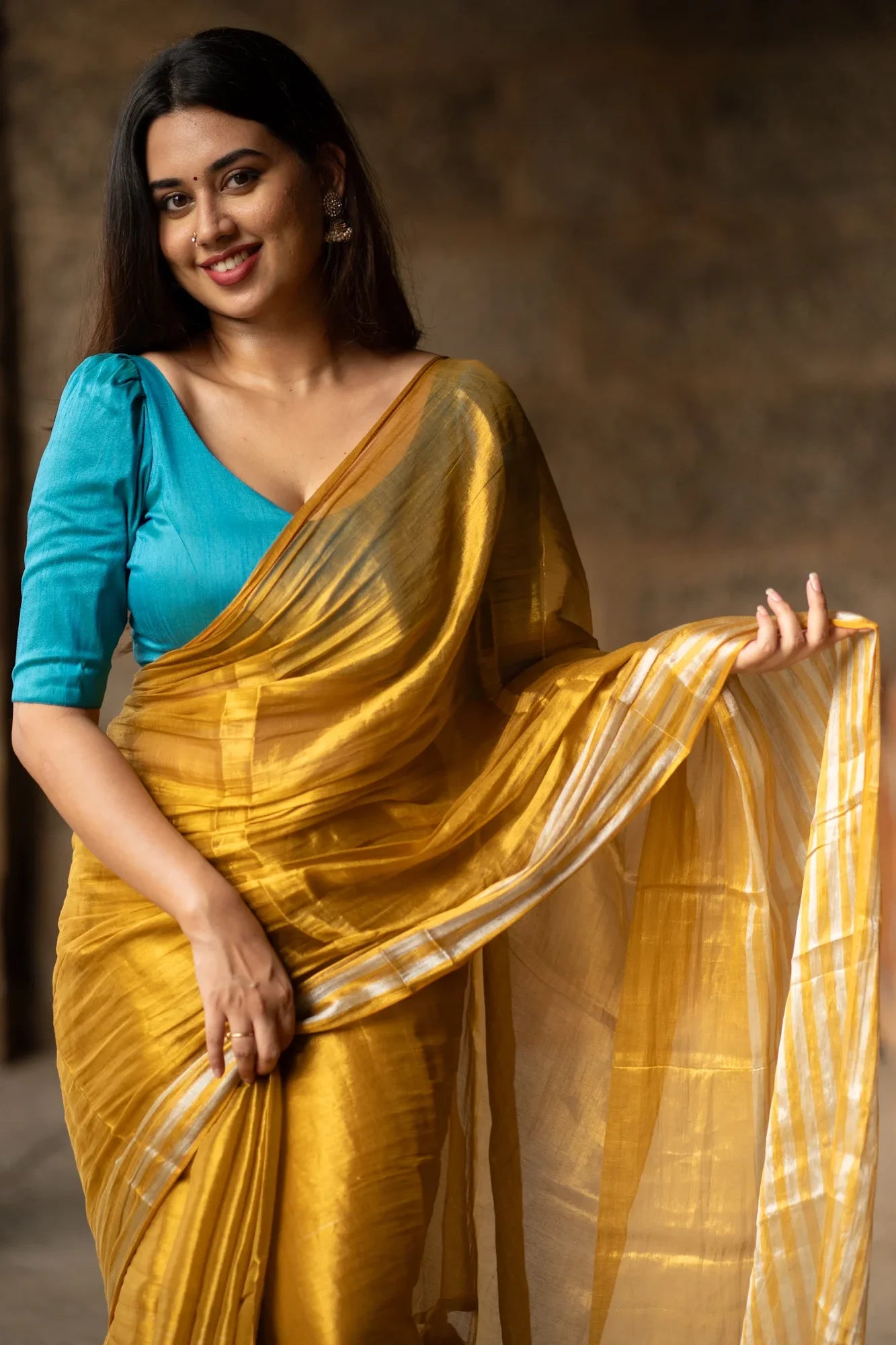 Dyuti Tissue Cotton Saree