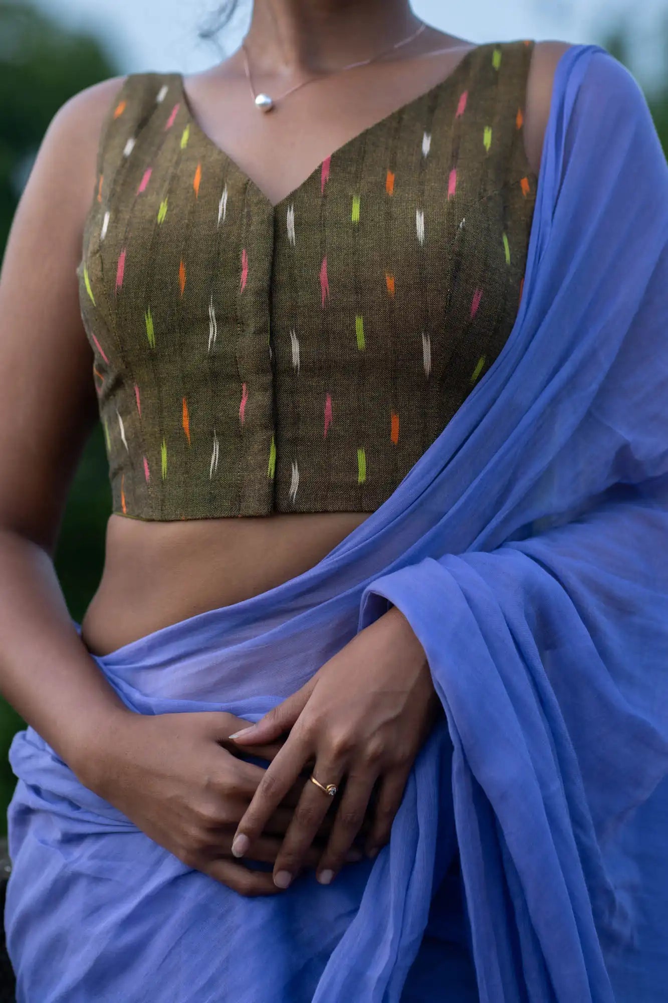 Firefly in the Woods Sleeveless Blouse