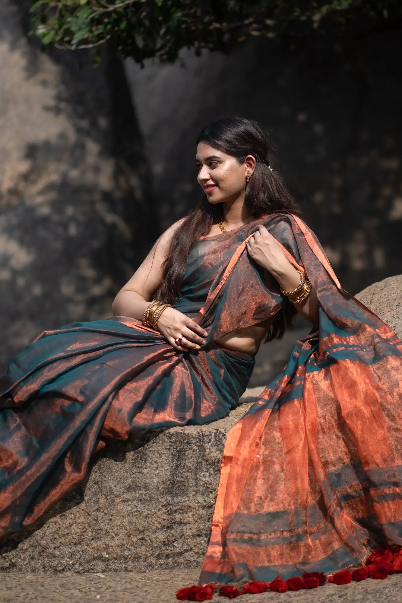 Pramodutha Tissue Silk Saree