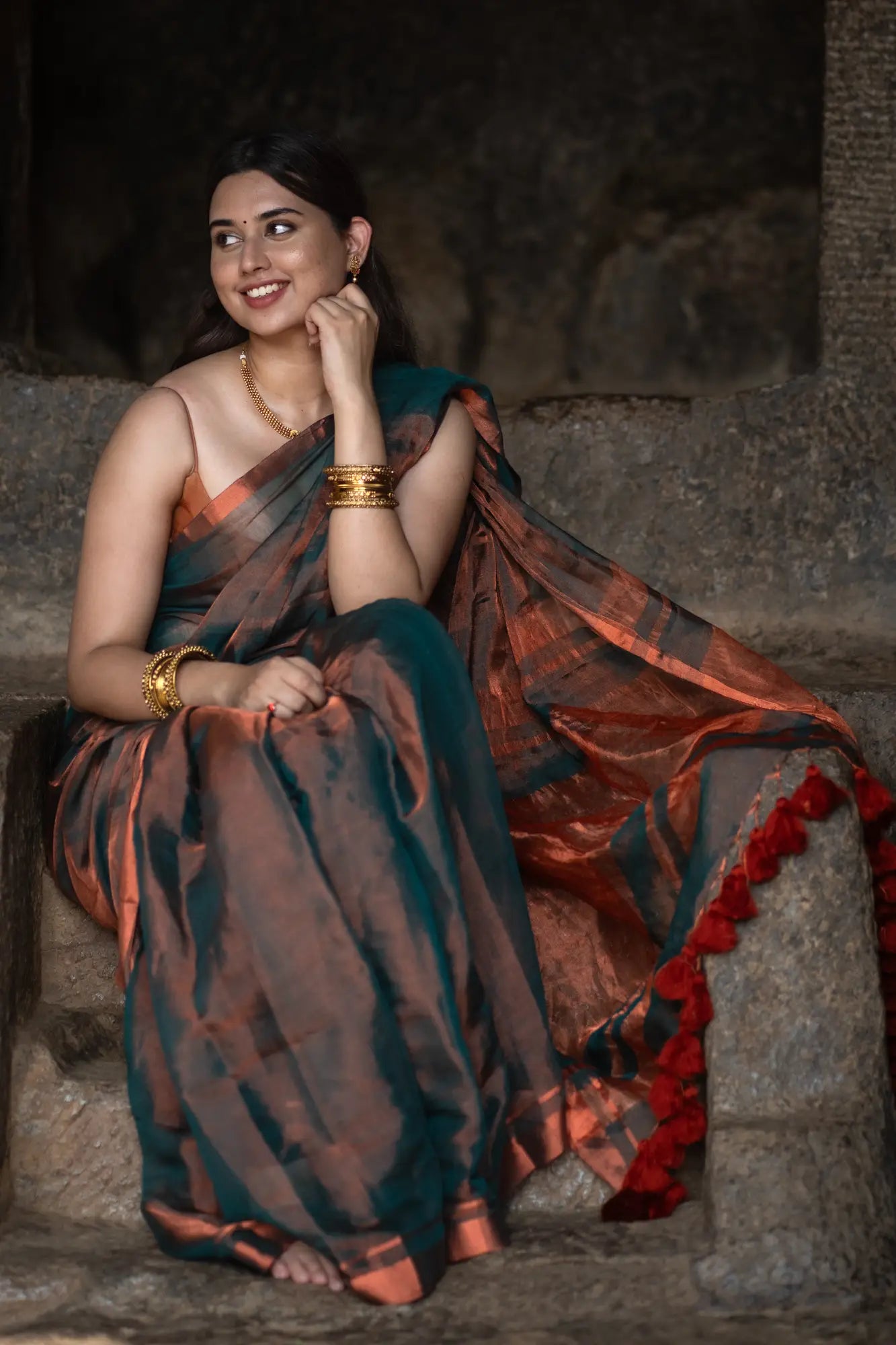 Pramodutha Tissue Silk Saree