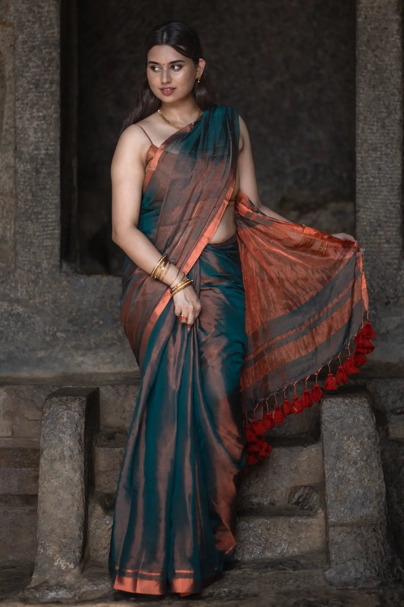 Pramodutha Tissue Silk Saree