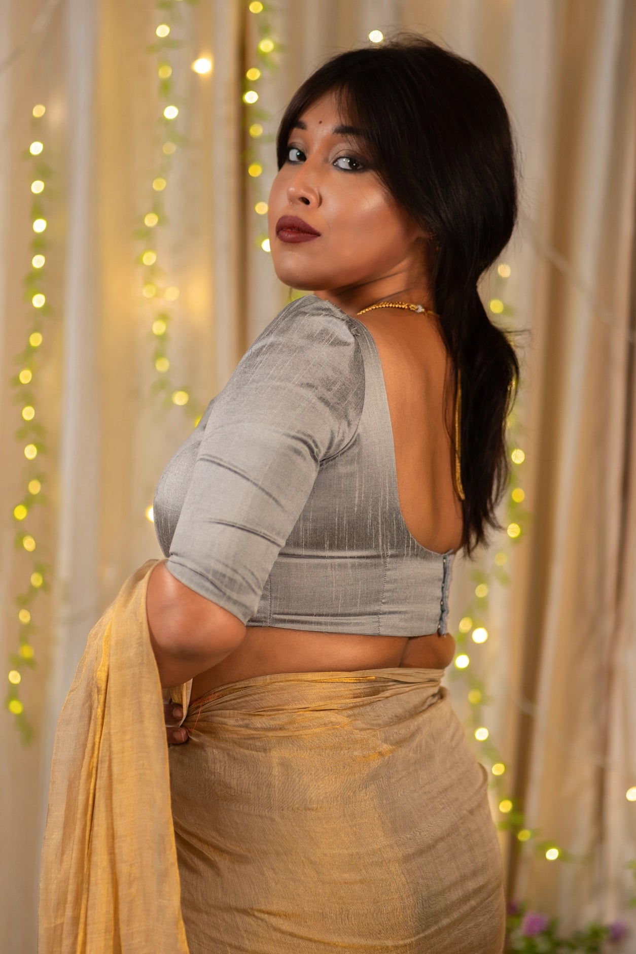 Bhadra Puff Sleeve Blouse