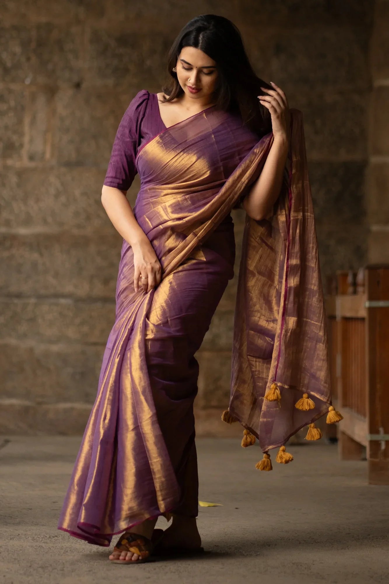 Himani Tissue Cotton Saree