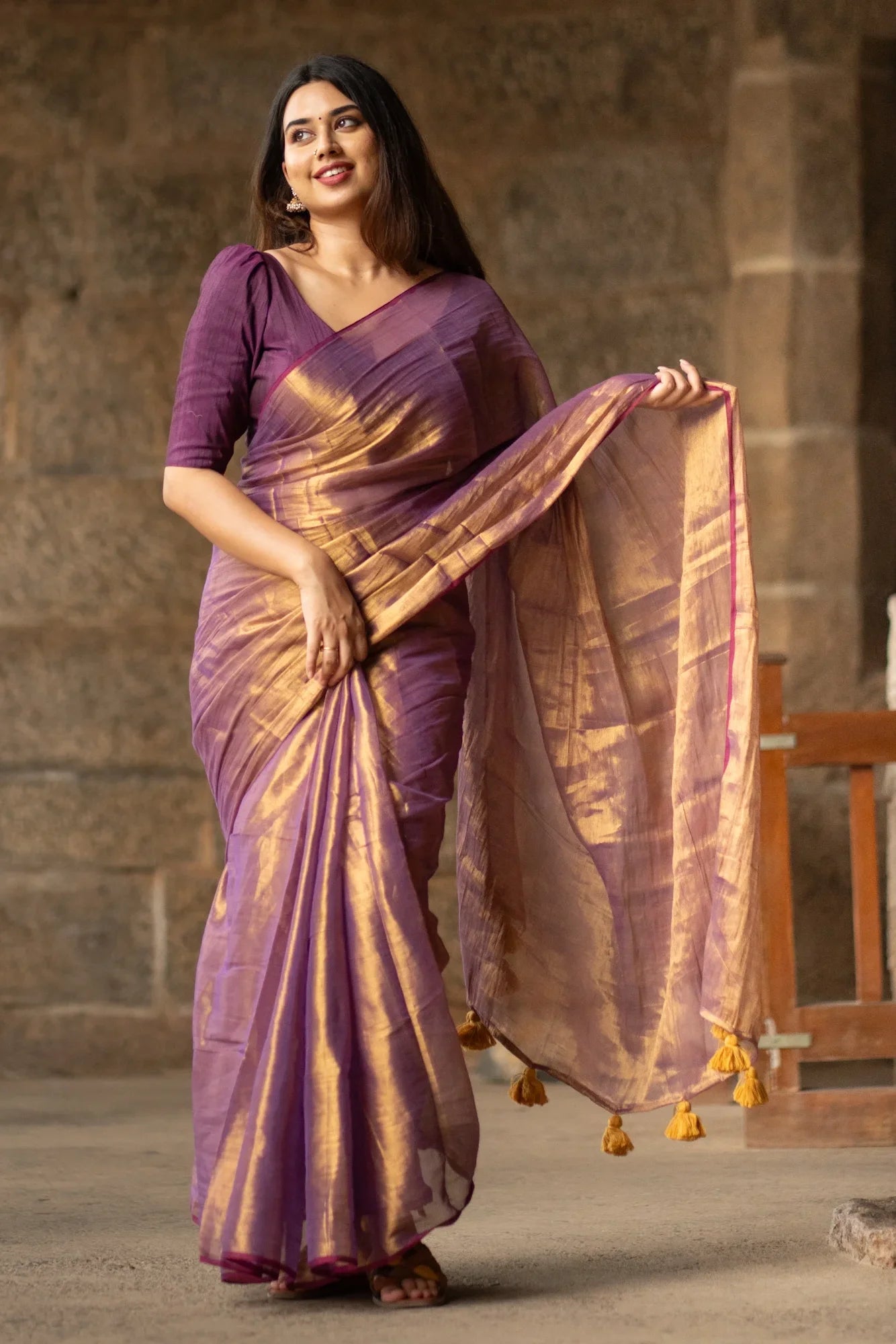 Himani Tissue Cotton Saree
