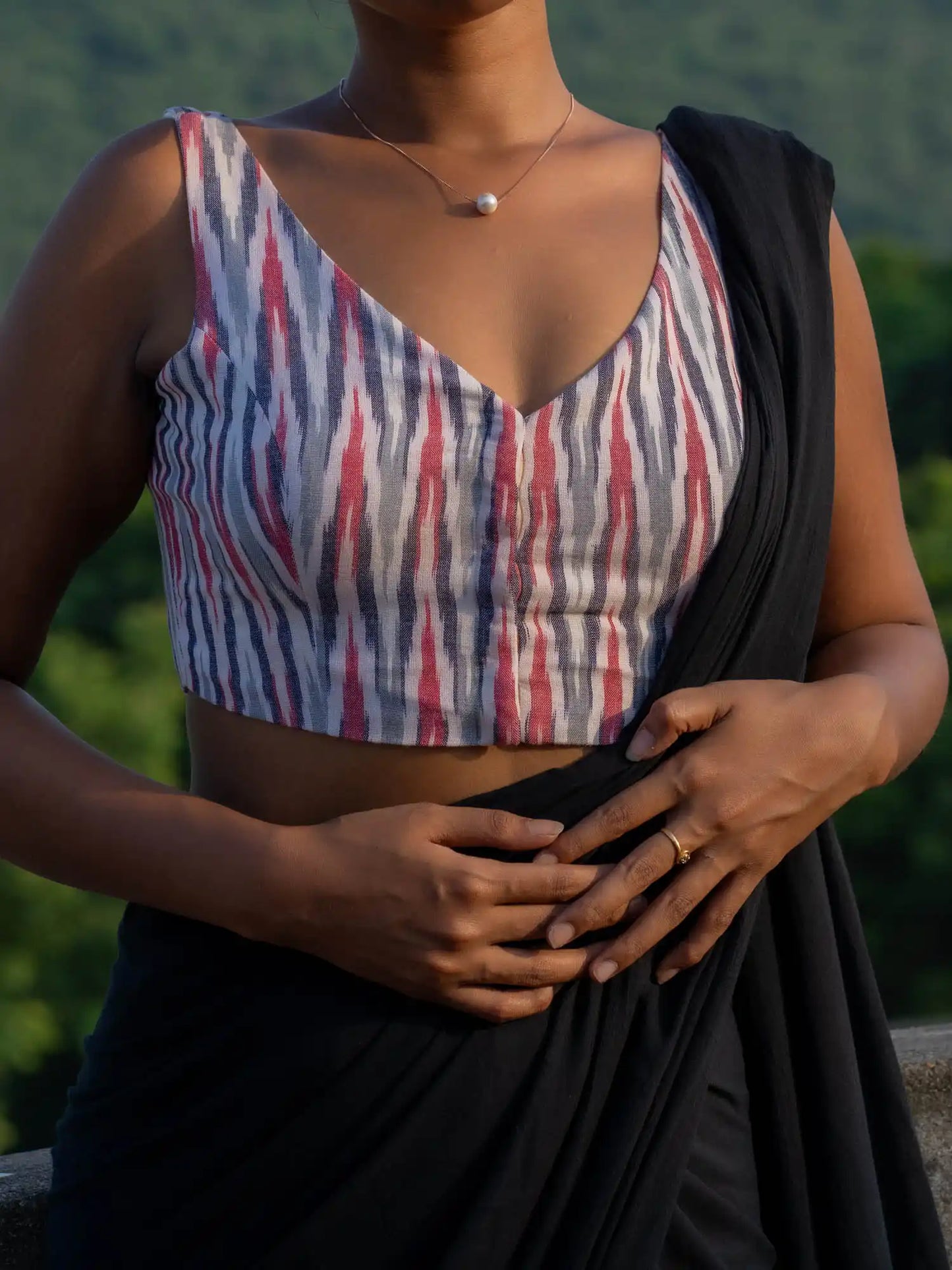 Lily of the Valley Sleeveless Blouse