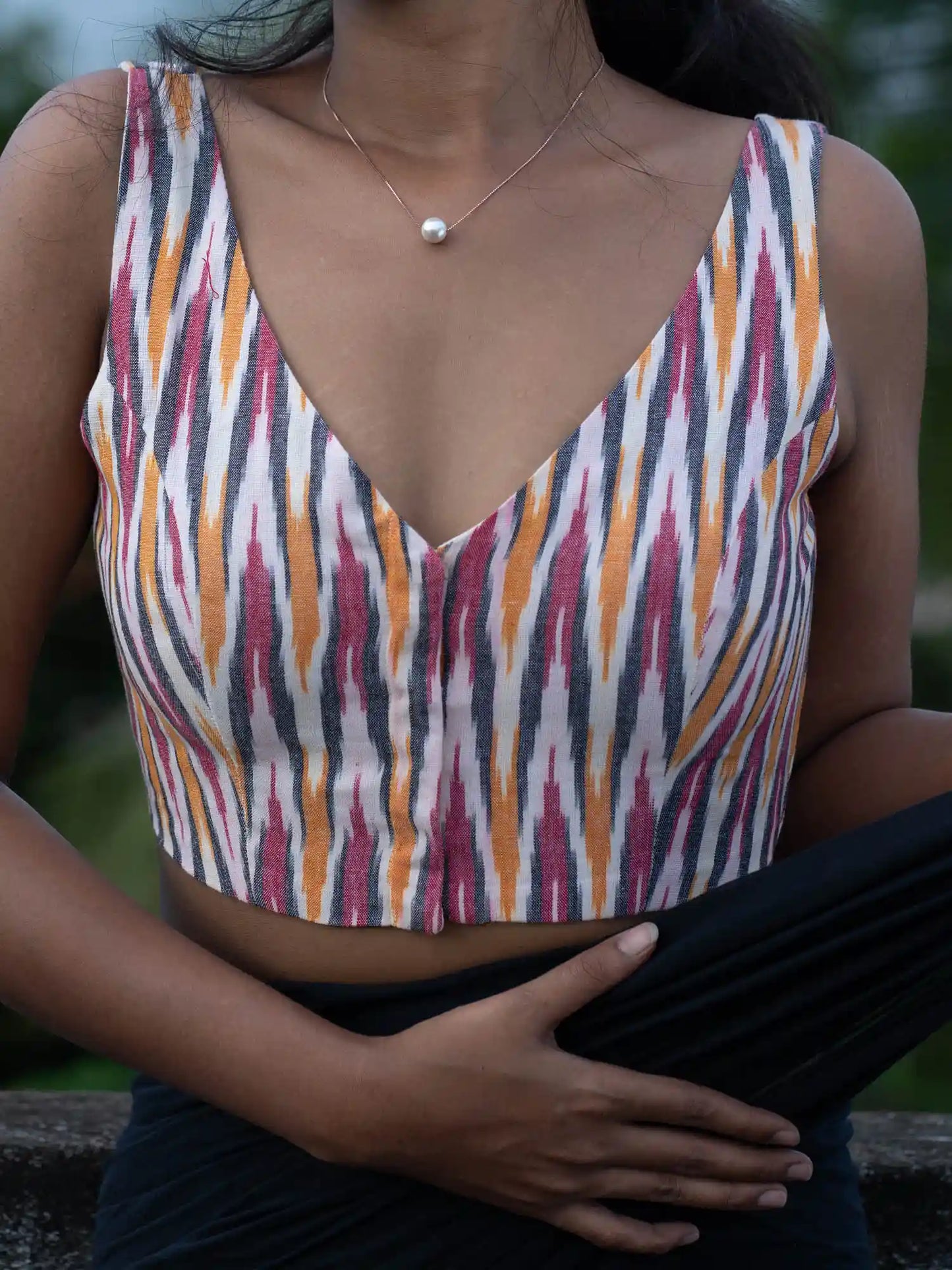 Lost Folklore Sleeveless Blouse