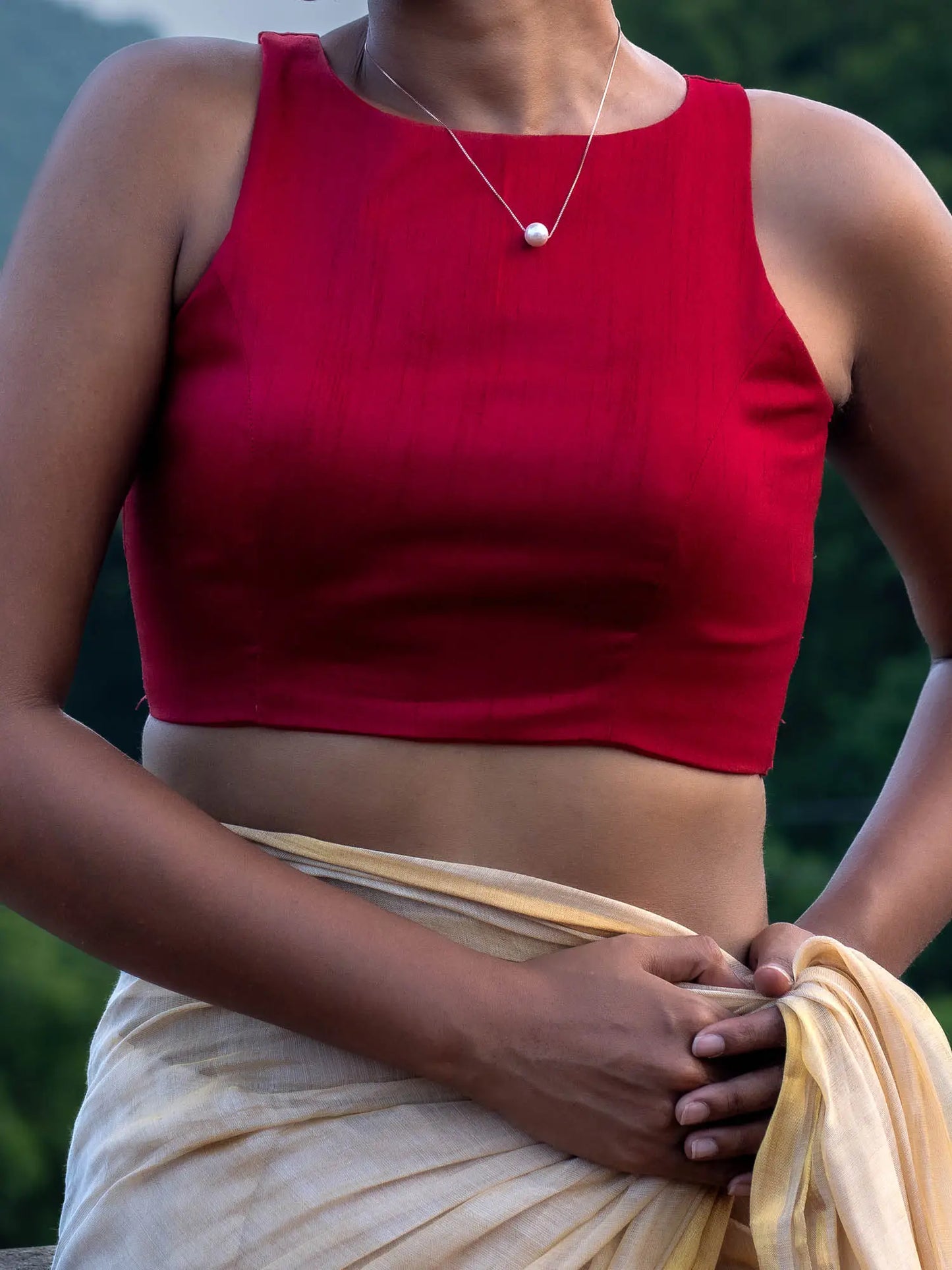 Mapira lily Halter Neck Blouse