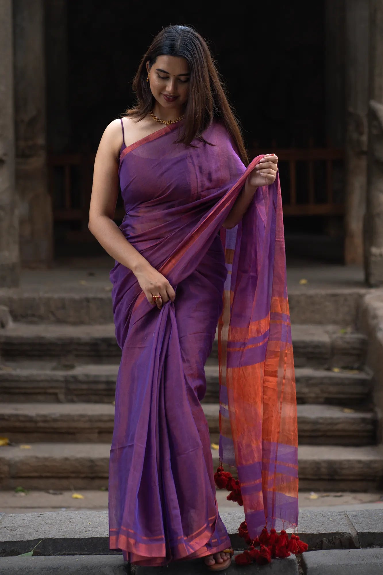 Sukla Tissue Silk Saree