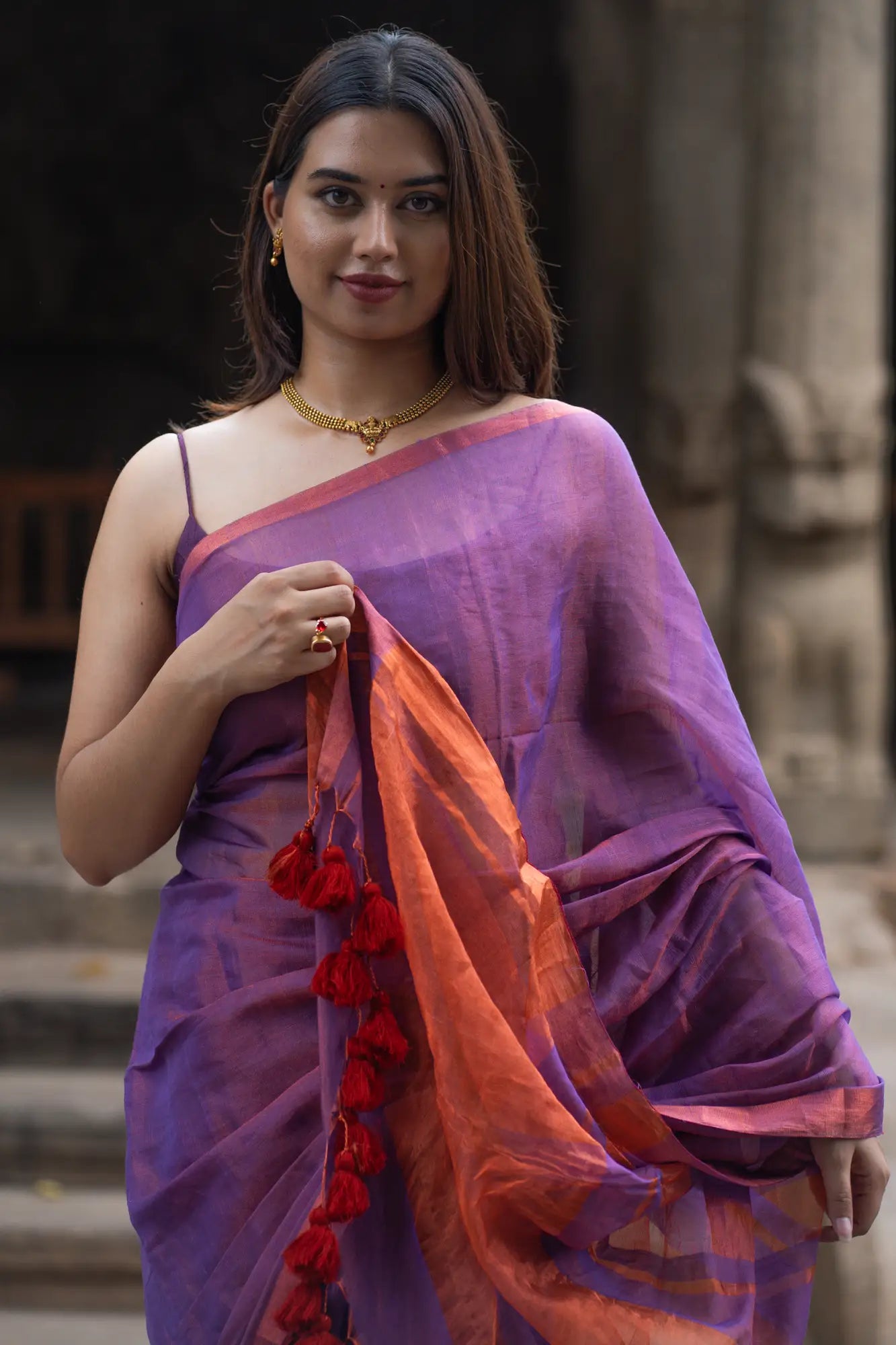 Sukla Tissue Silk Saree