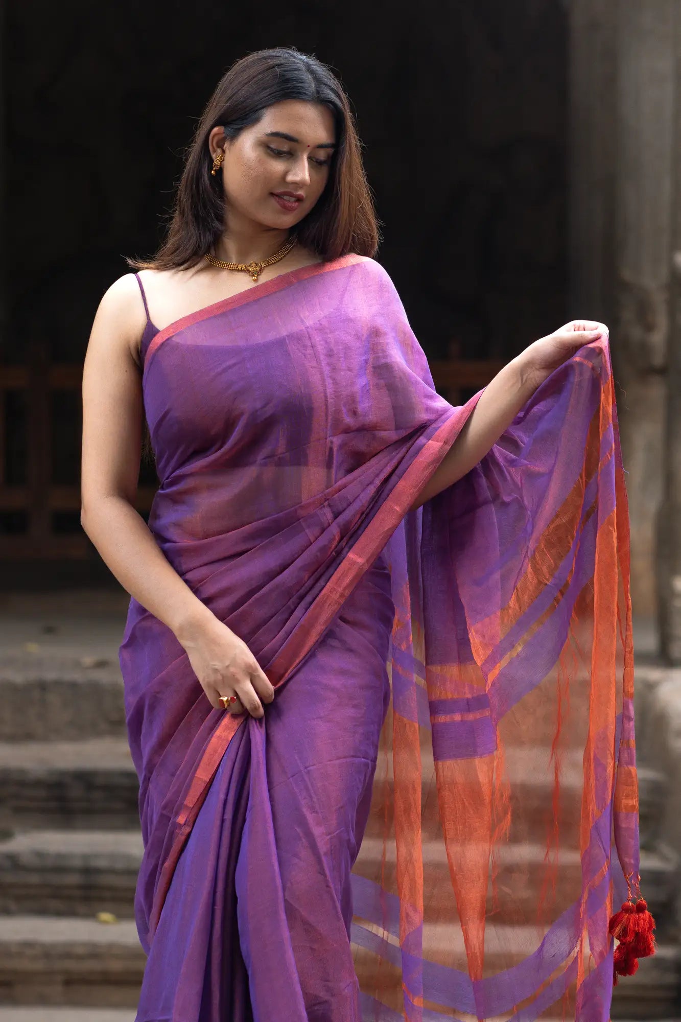 Sukla Tissue Silk Saree