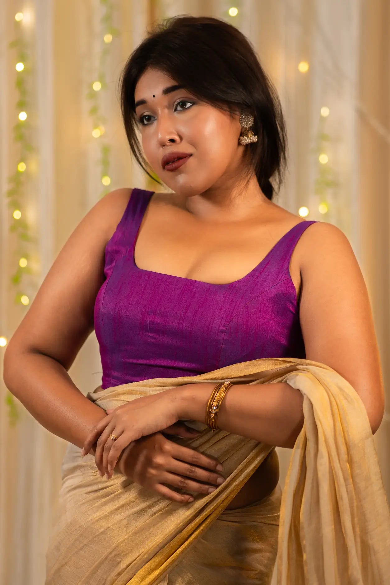 Crocus West Sleeveless Blouse