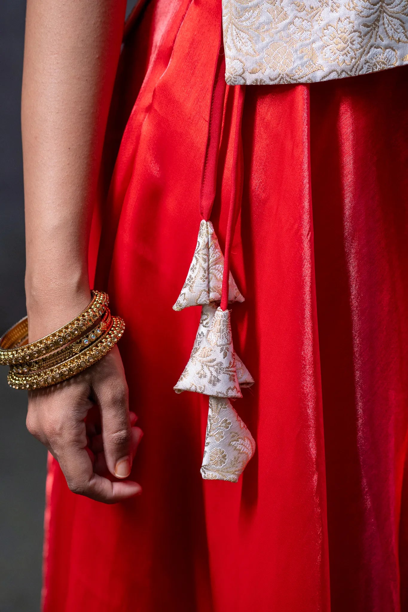 Pleasant Isla Banarasi Lehenga Set for Women