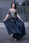 Fallen Flora Banarasi Lehenga Set for Women