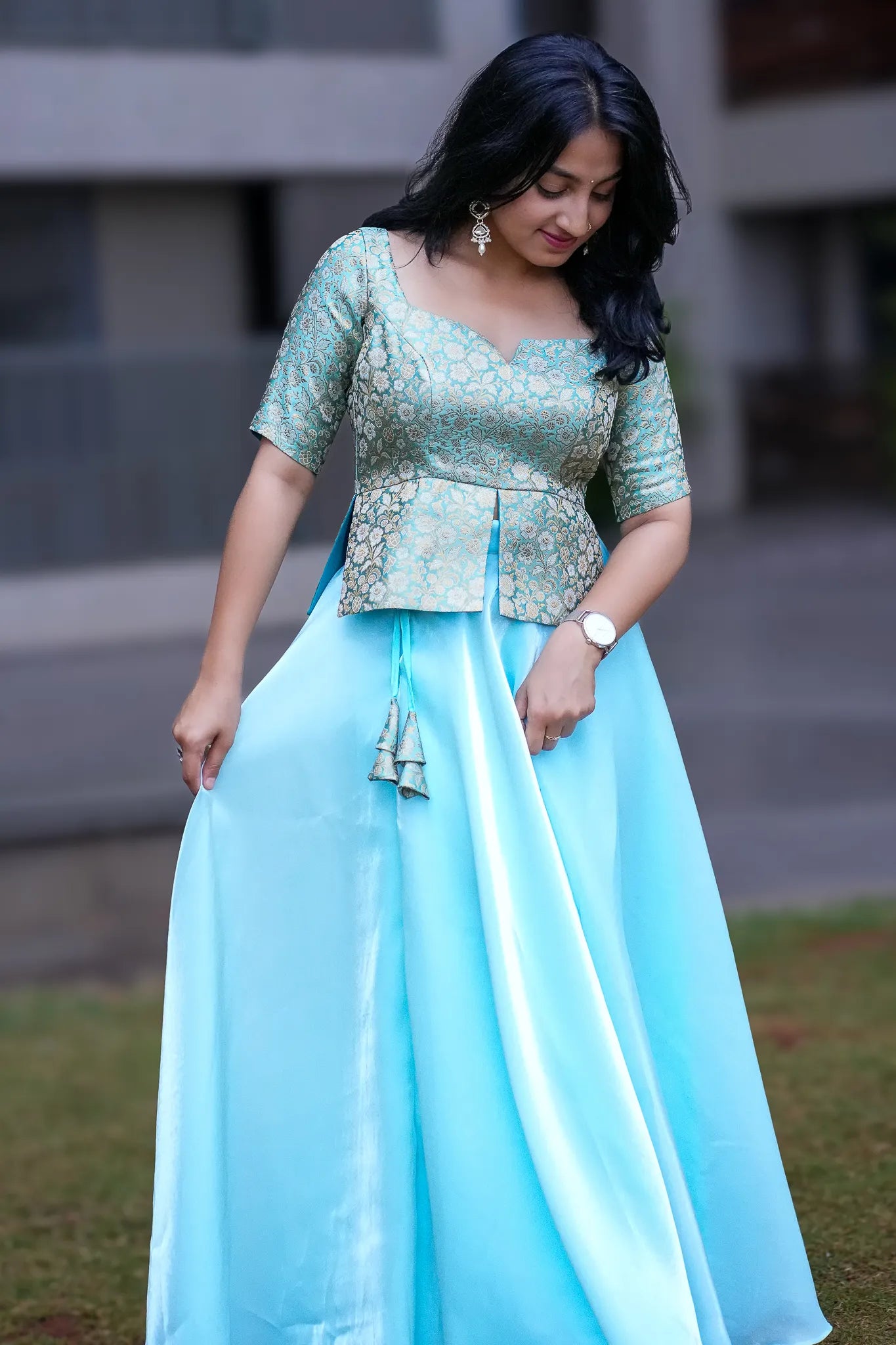 Secret Skye Banarasi Lehenga Set for Women