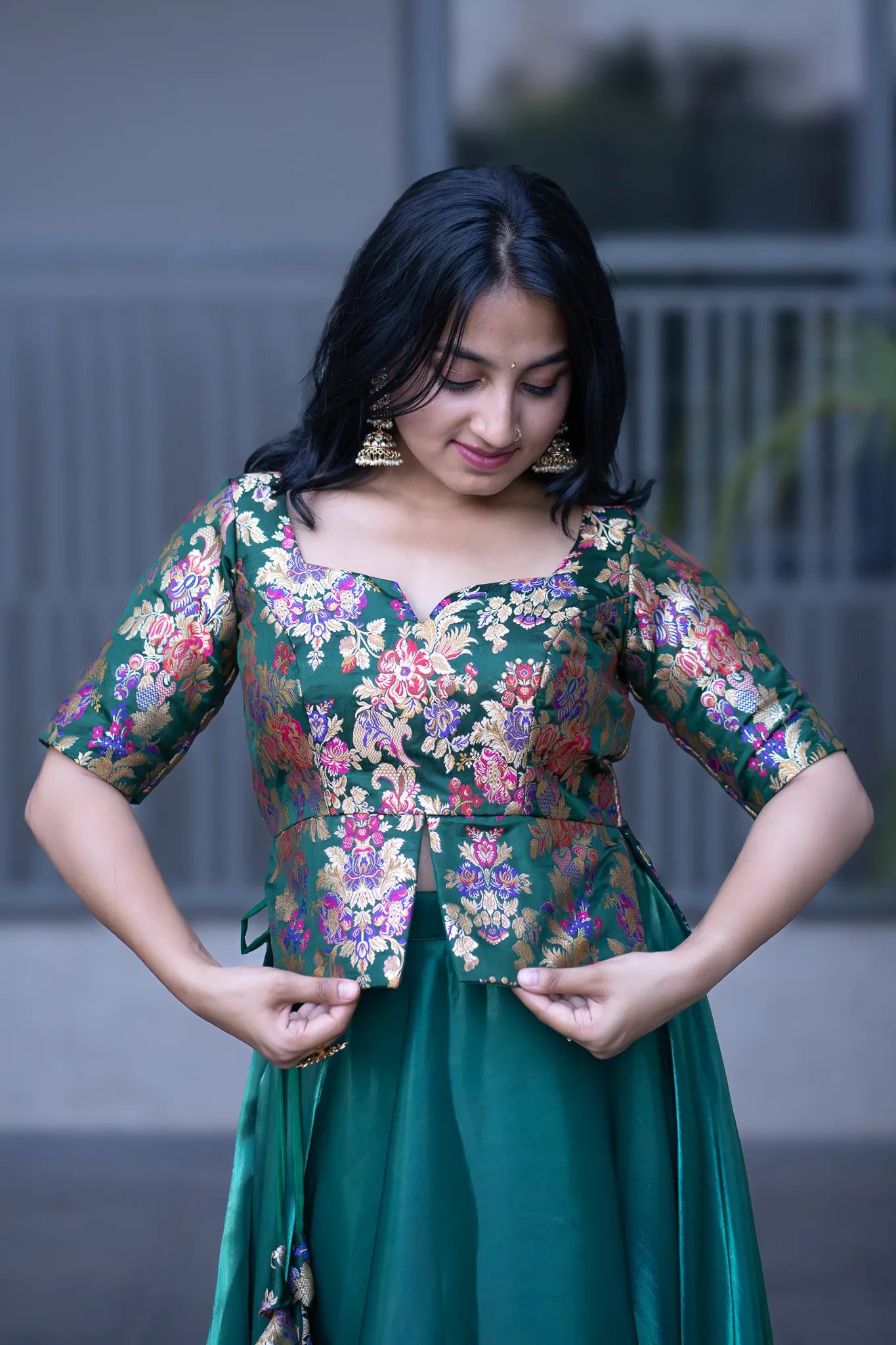 Lulu Likes Banarasi Lehenga Set for Women