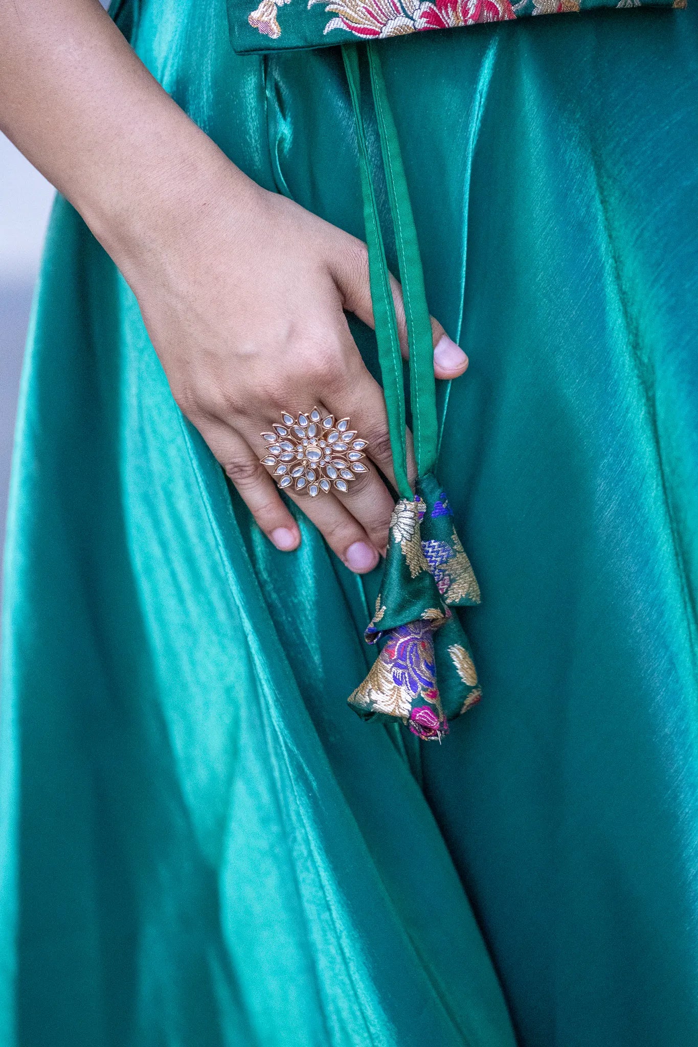 Lulu Likes Banarasi Lehenga Set for Women