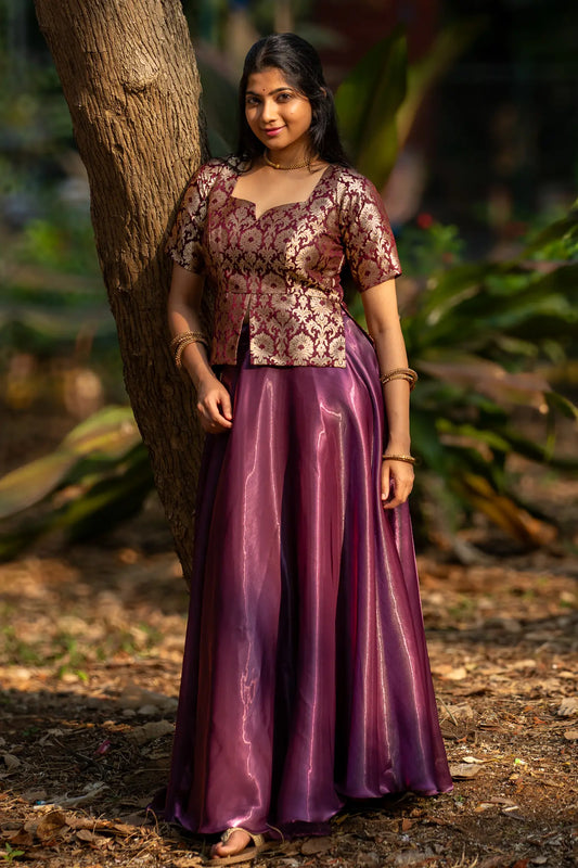 Eden Delight Banarasi Lehenga Set for Women