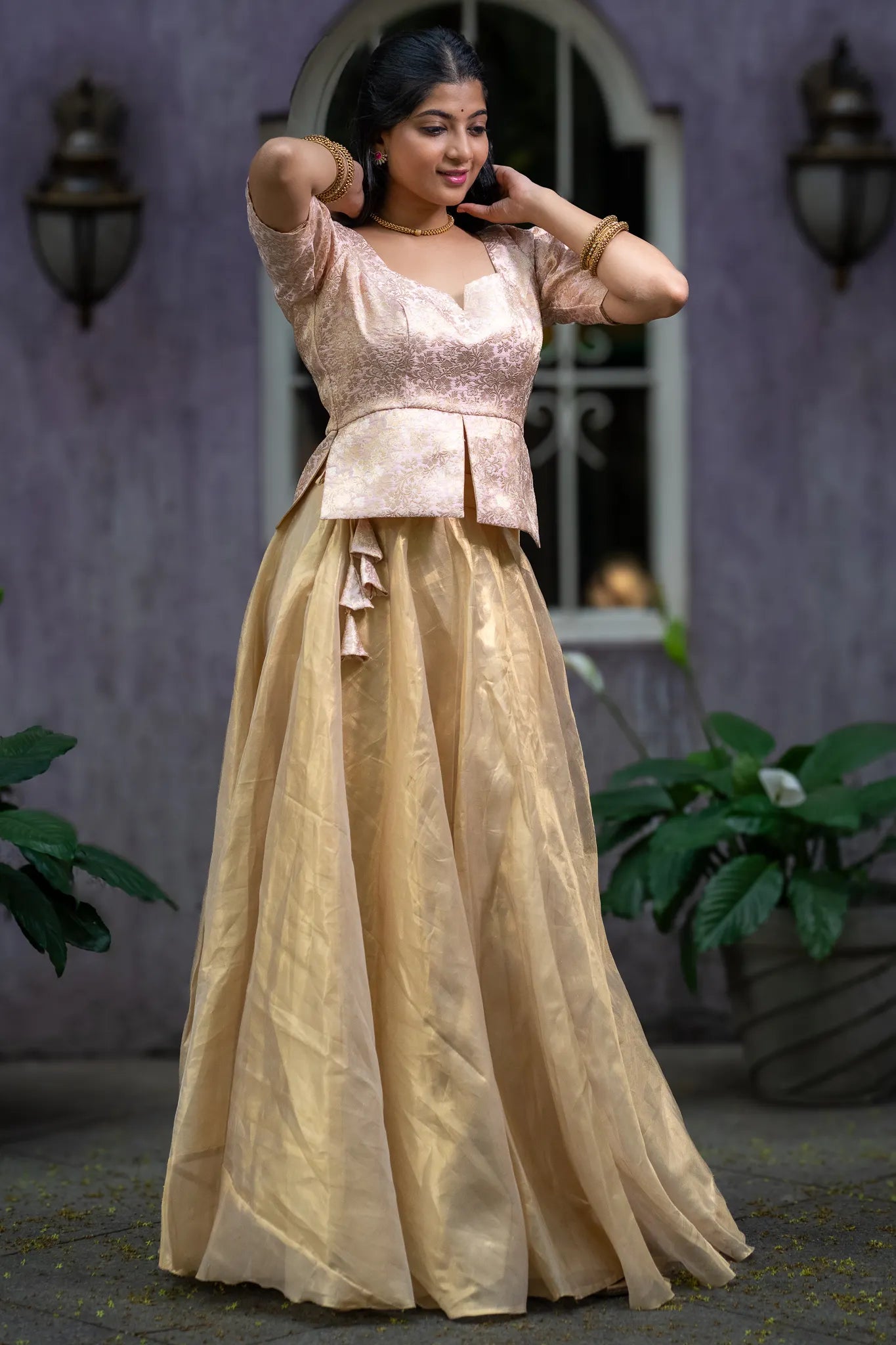 Early Sublime Banarasi Lehenga Set for Women