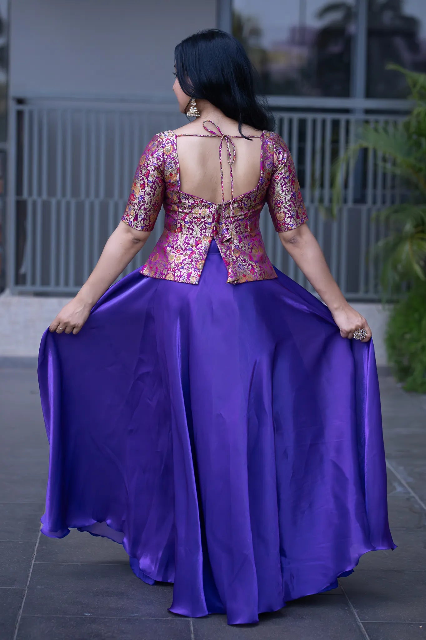 Edith's Cart Banarasi Lehenga Set for Women