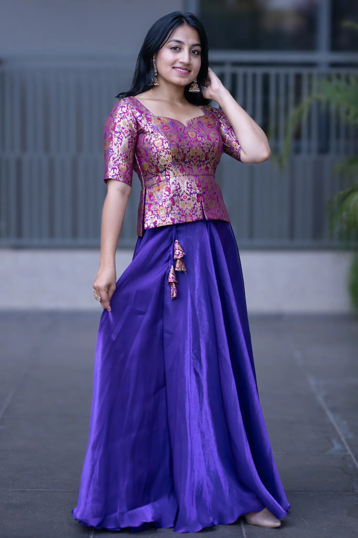 Edith's Cart Banarasi Lehenga Set for Women