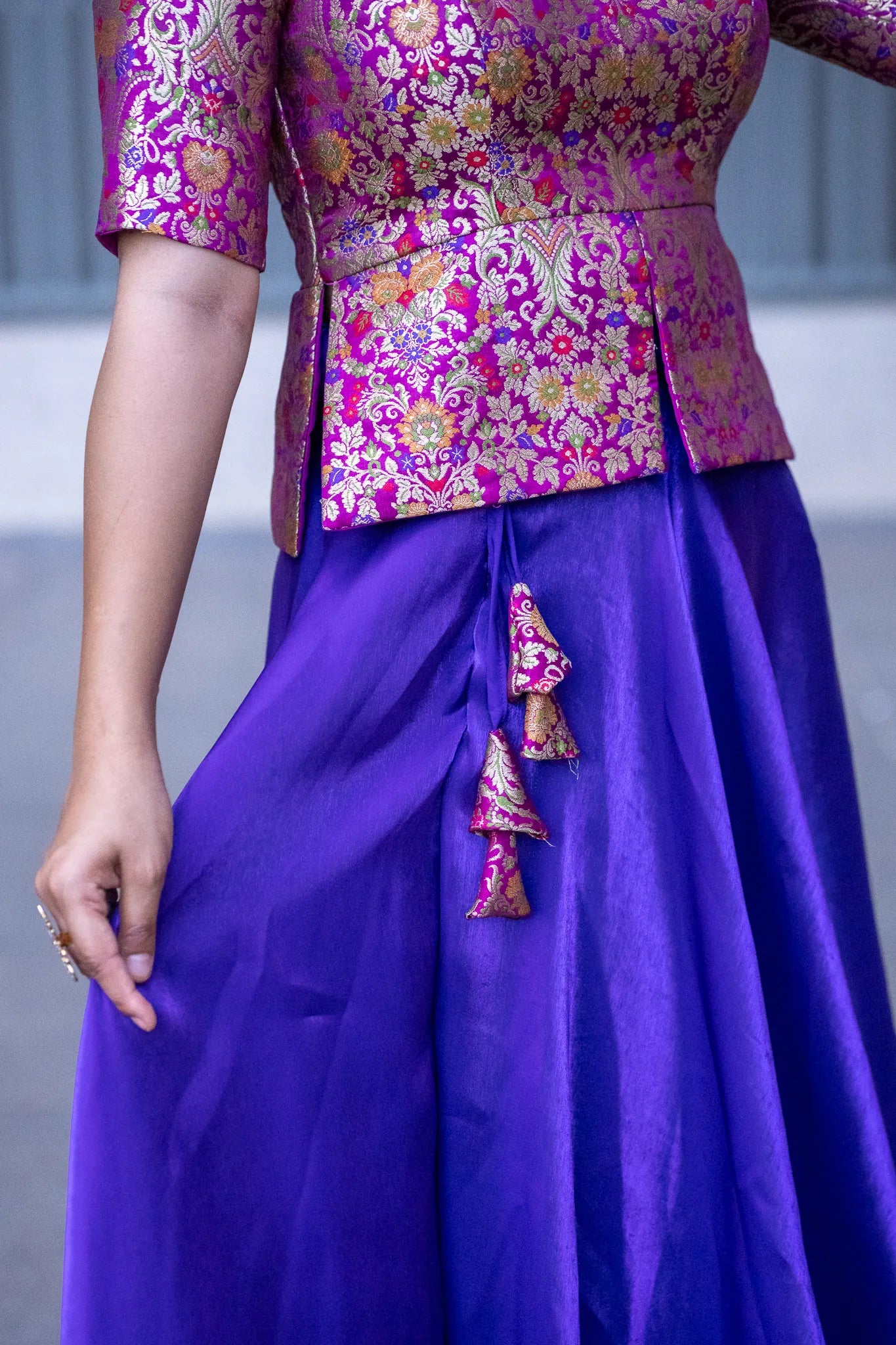 Edith's Cart Banarasi Lehenga Set for Women