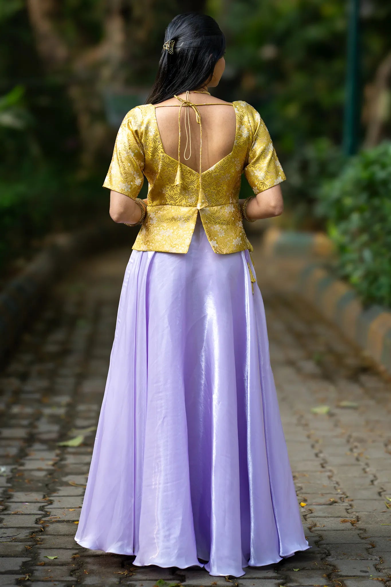 Hidden Desire Banarasi Lehenga Set for Women