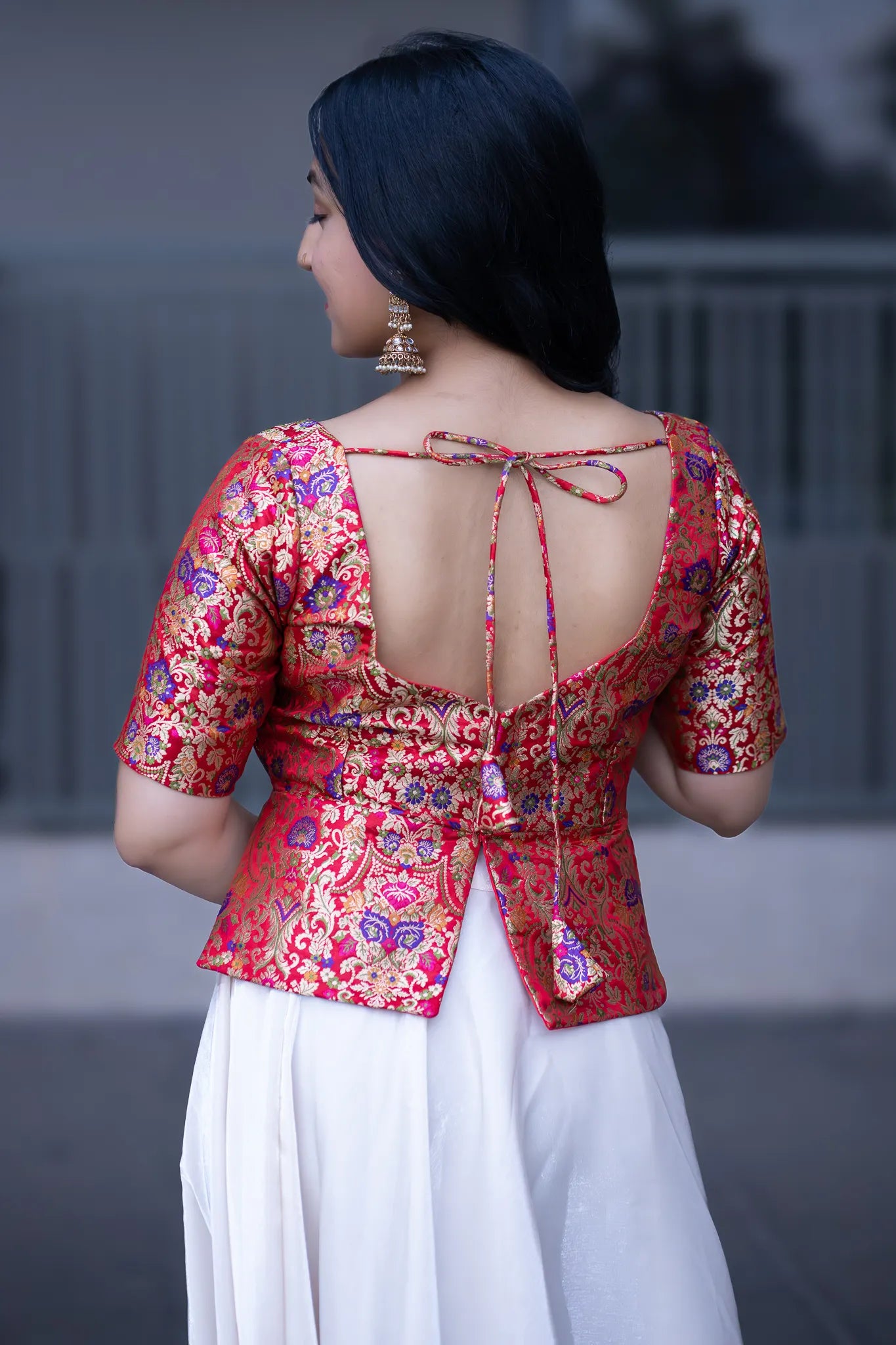 Elite Whispers Banarasi Lehenga Set for Women