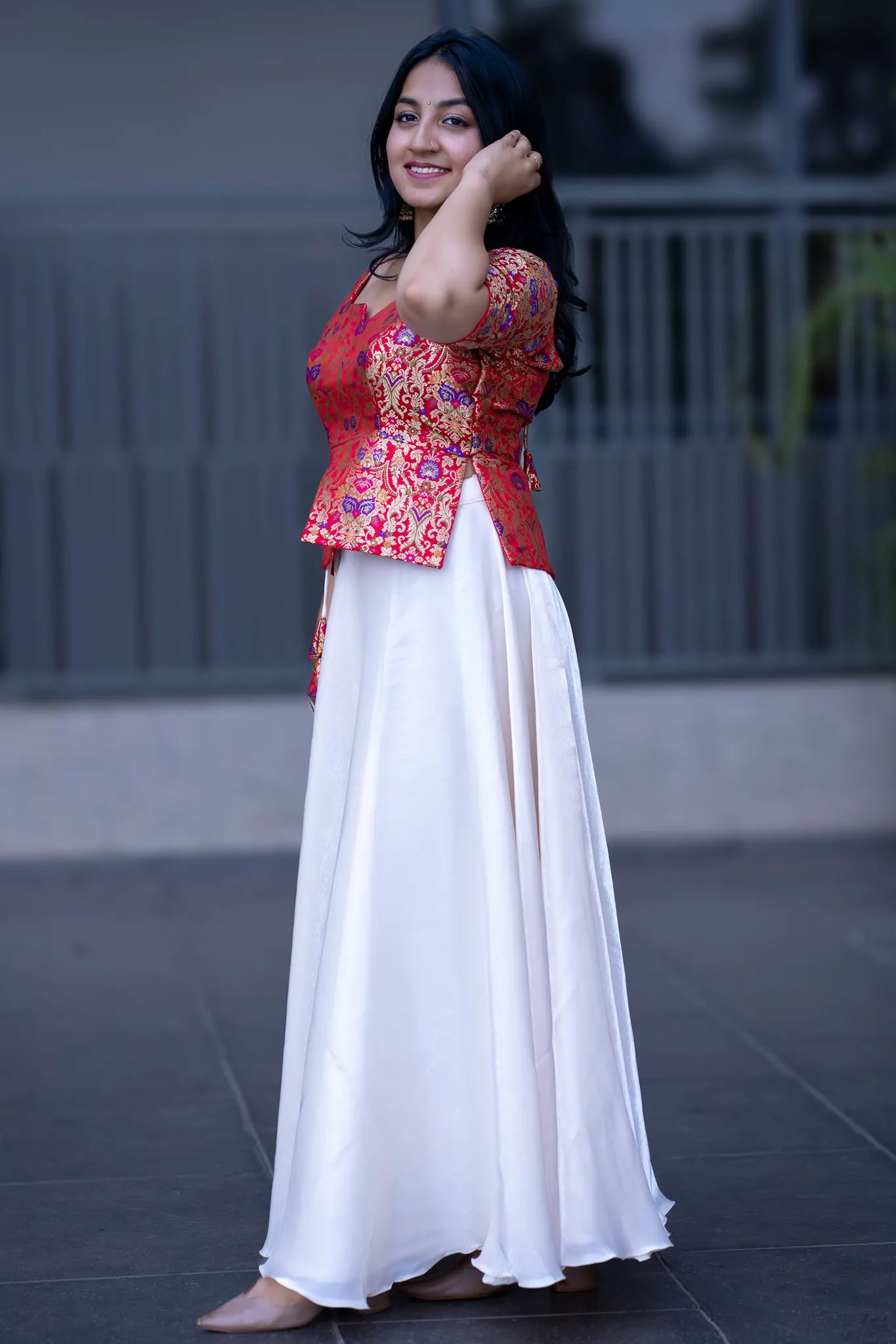 Elite Whispers Banarasi Lehenga Set for Women