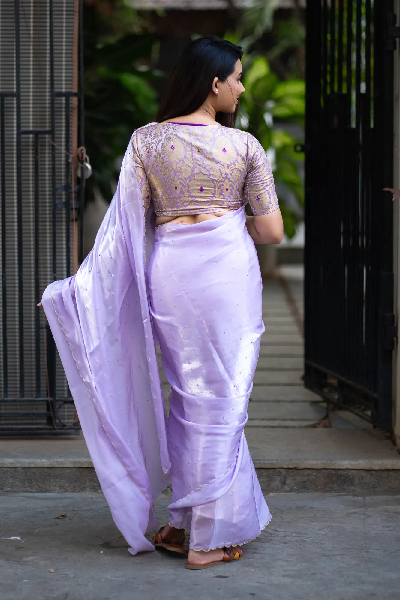 Lavender-Glazy-Organza-Saree-I-Love-Sarees