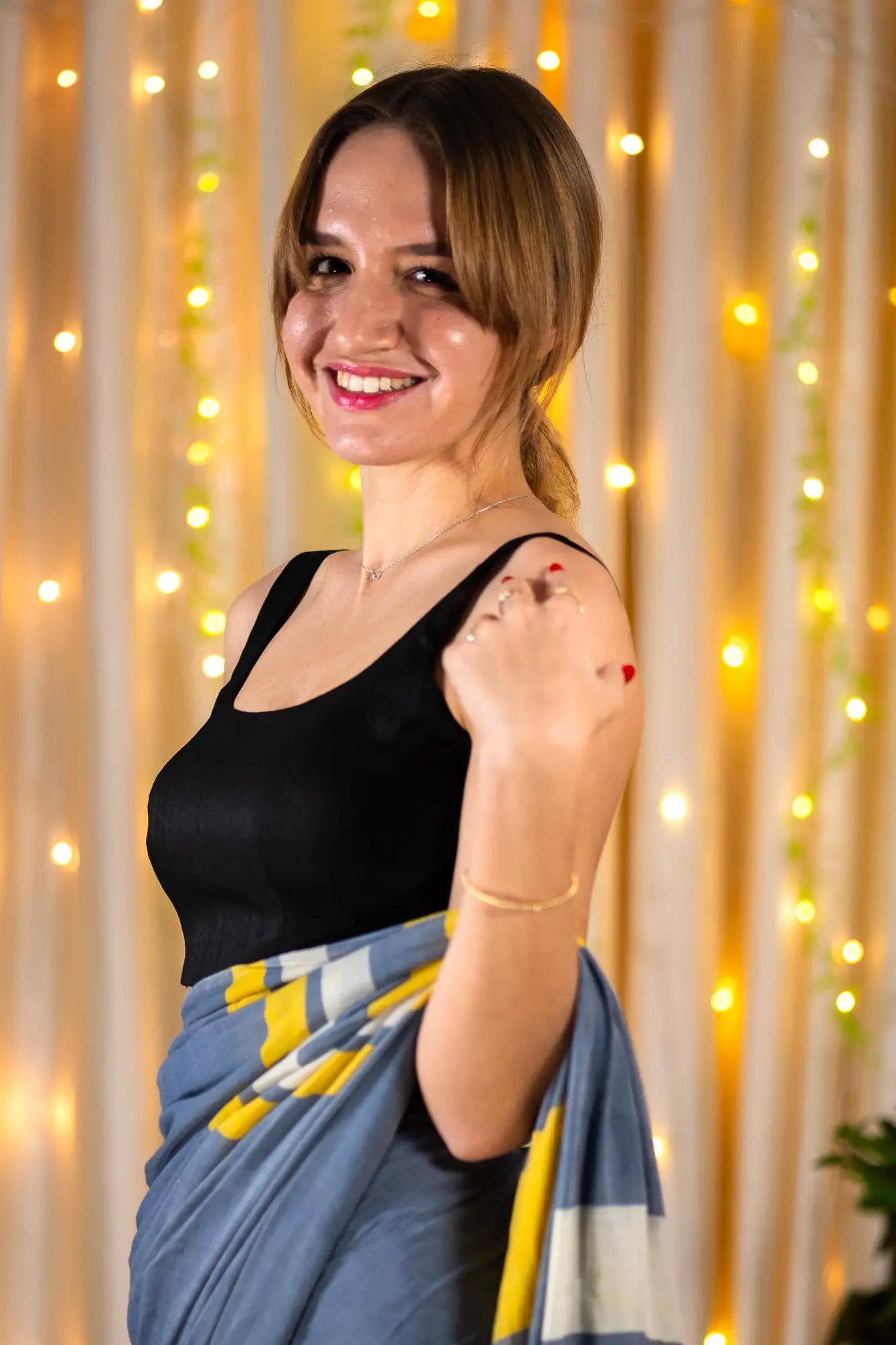 Drunken Angels Sleeveless Blouse