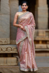 Little Luna Tissue Banarasi Saree