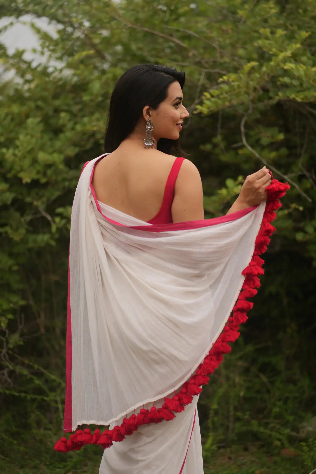 Fiona in the Vallies Saree
