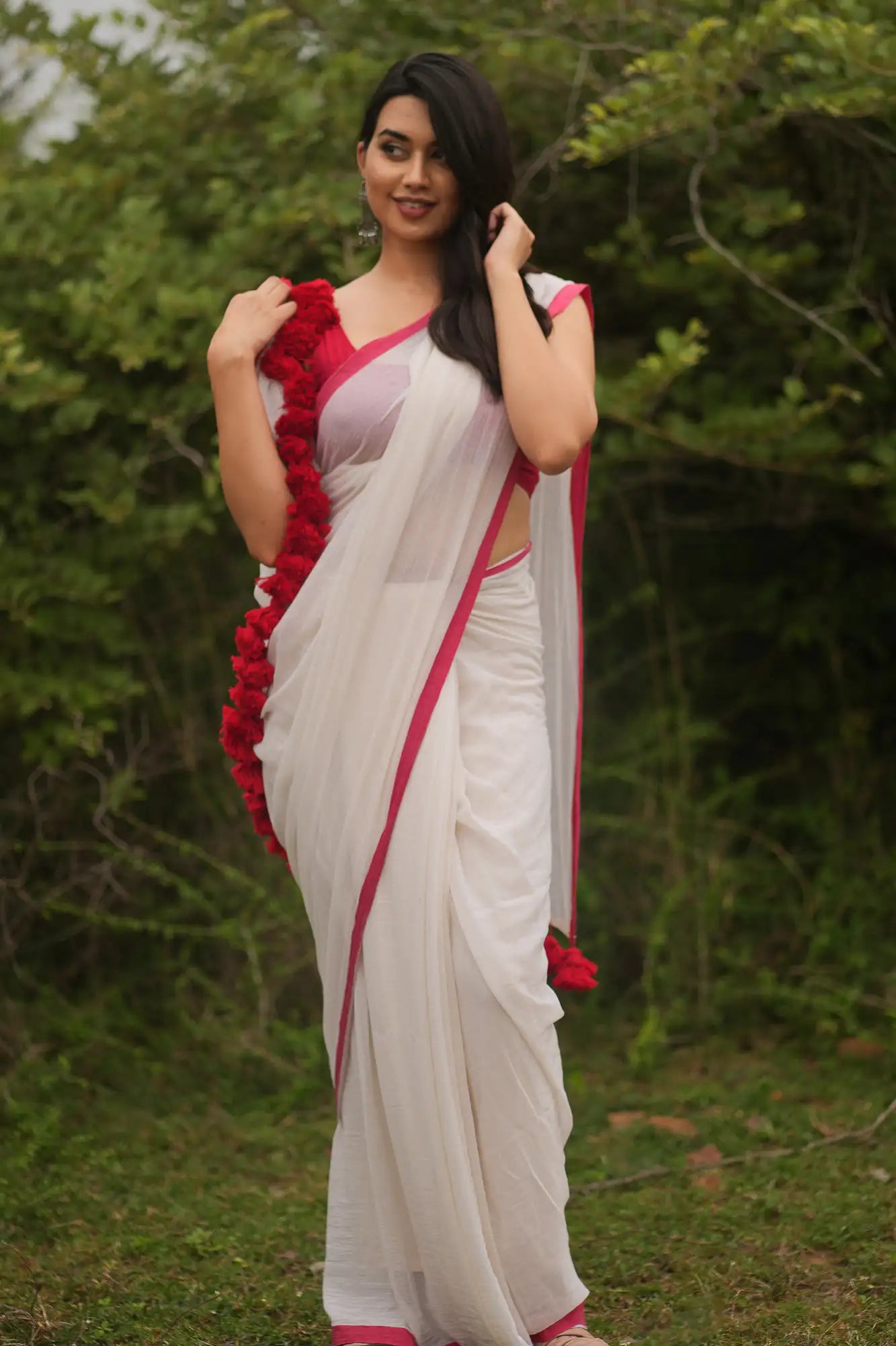 Fiona in the Vallies Saree