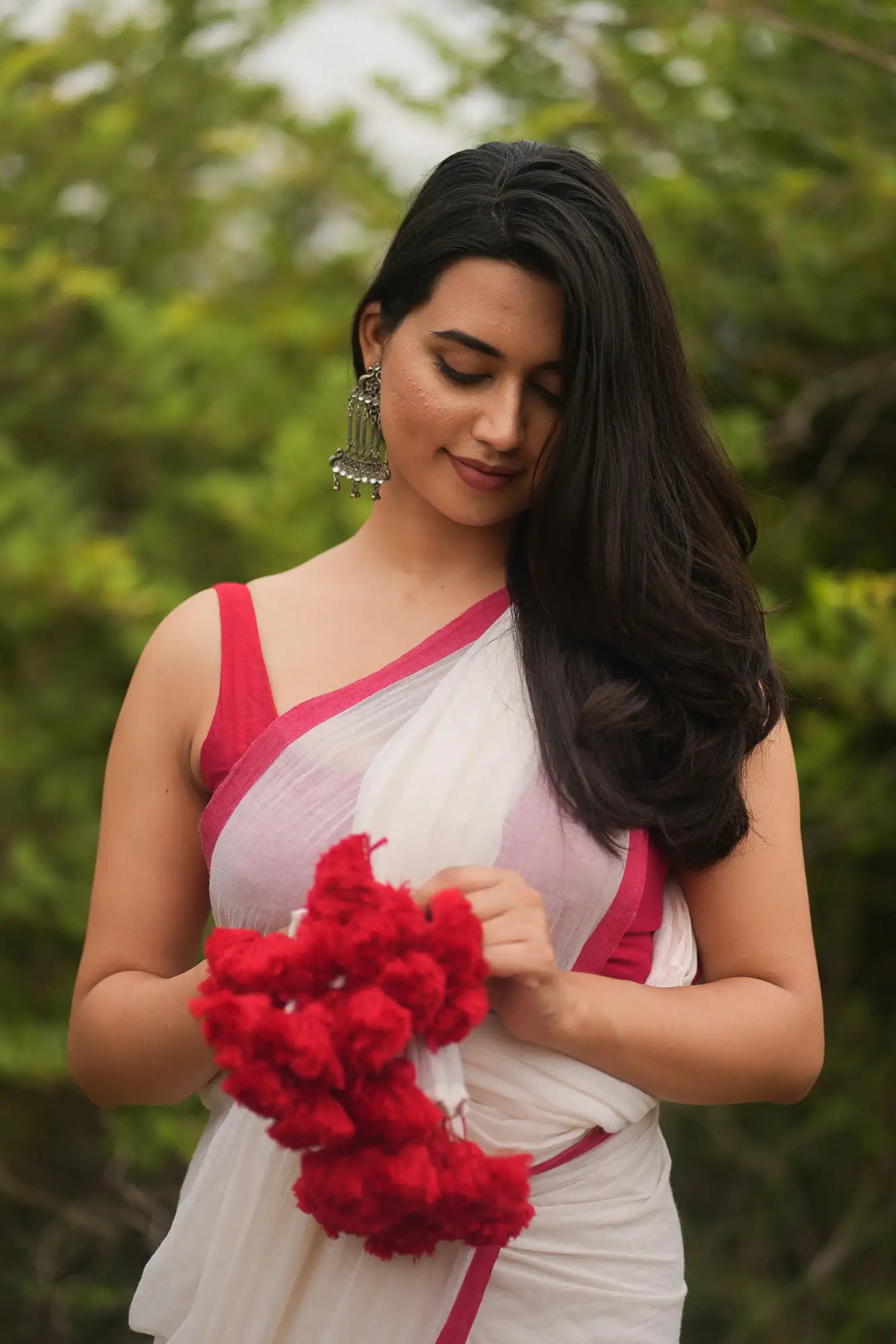Fiona in the Vallies Saree