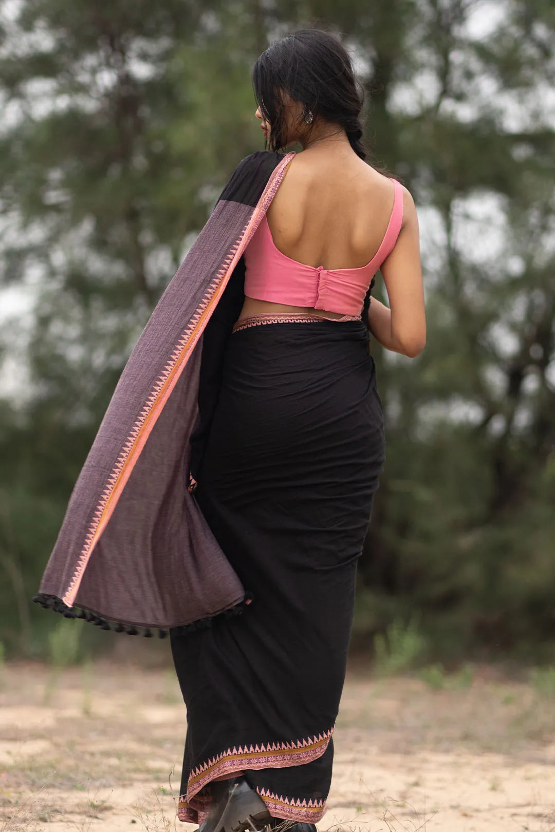 Under the Moonlight Saree