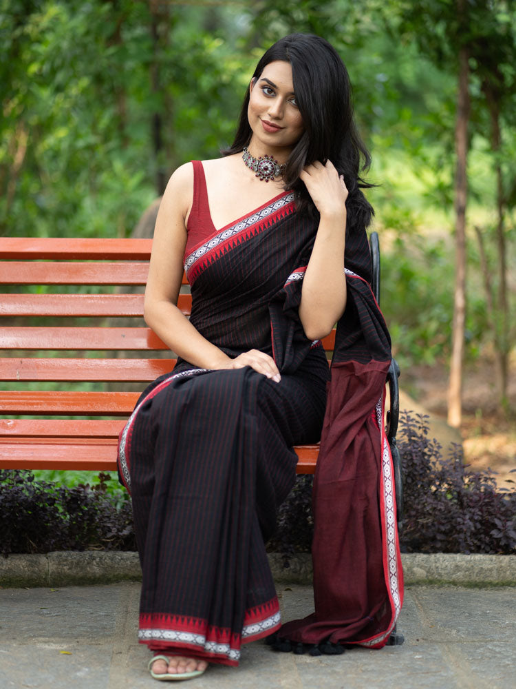 Cherry Blossom Pink Saree - I Love Sarees