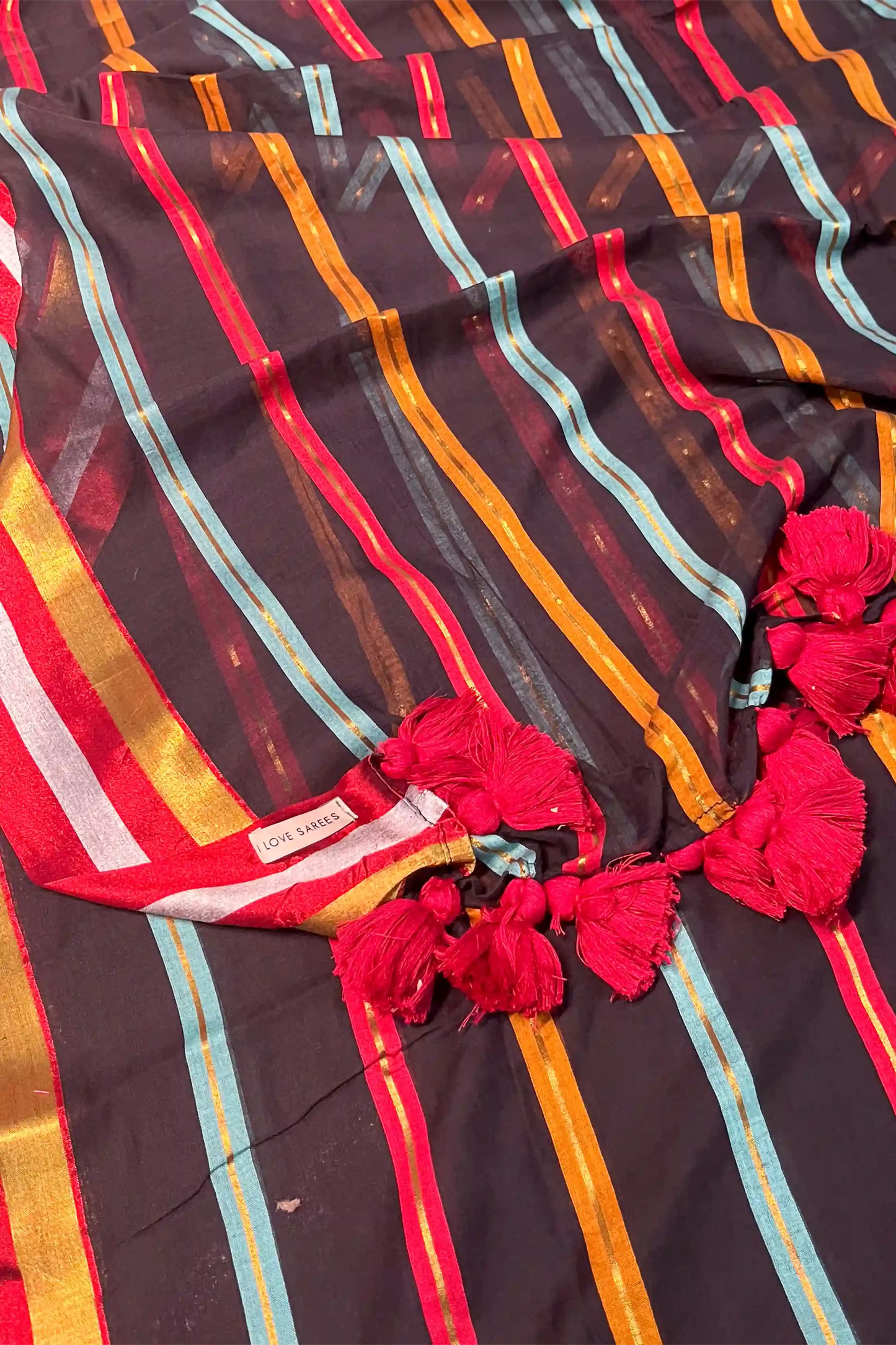 Kaala Viraasat Cotton Zari Saree