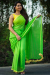 Secret Forest Border Saree