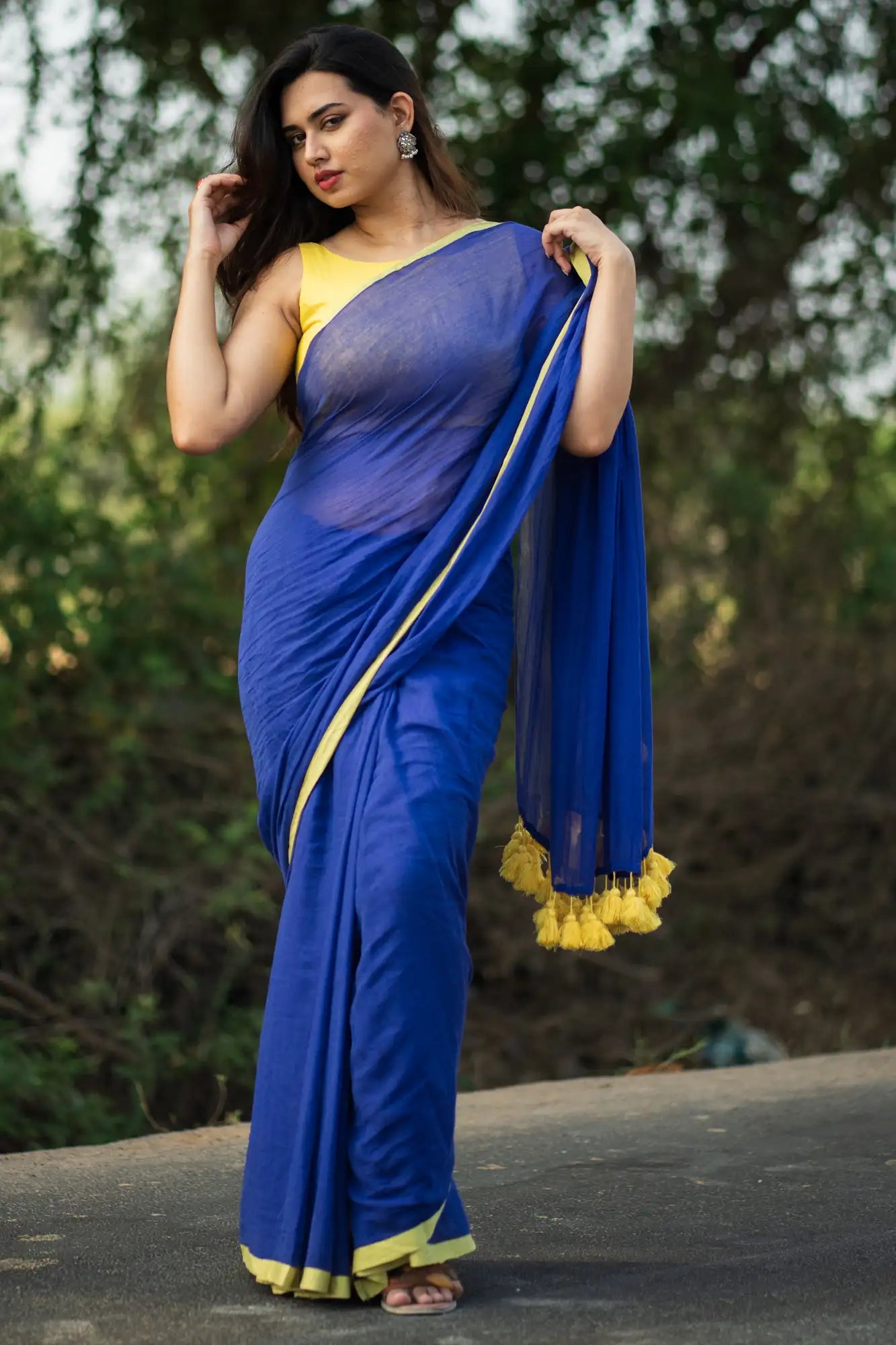 Twilight Border Saree